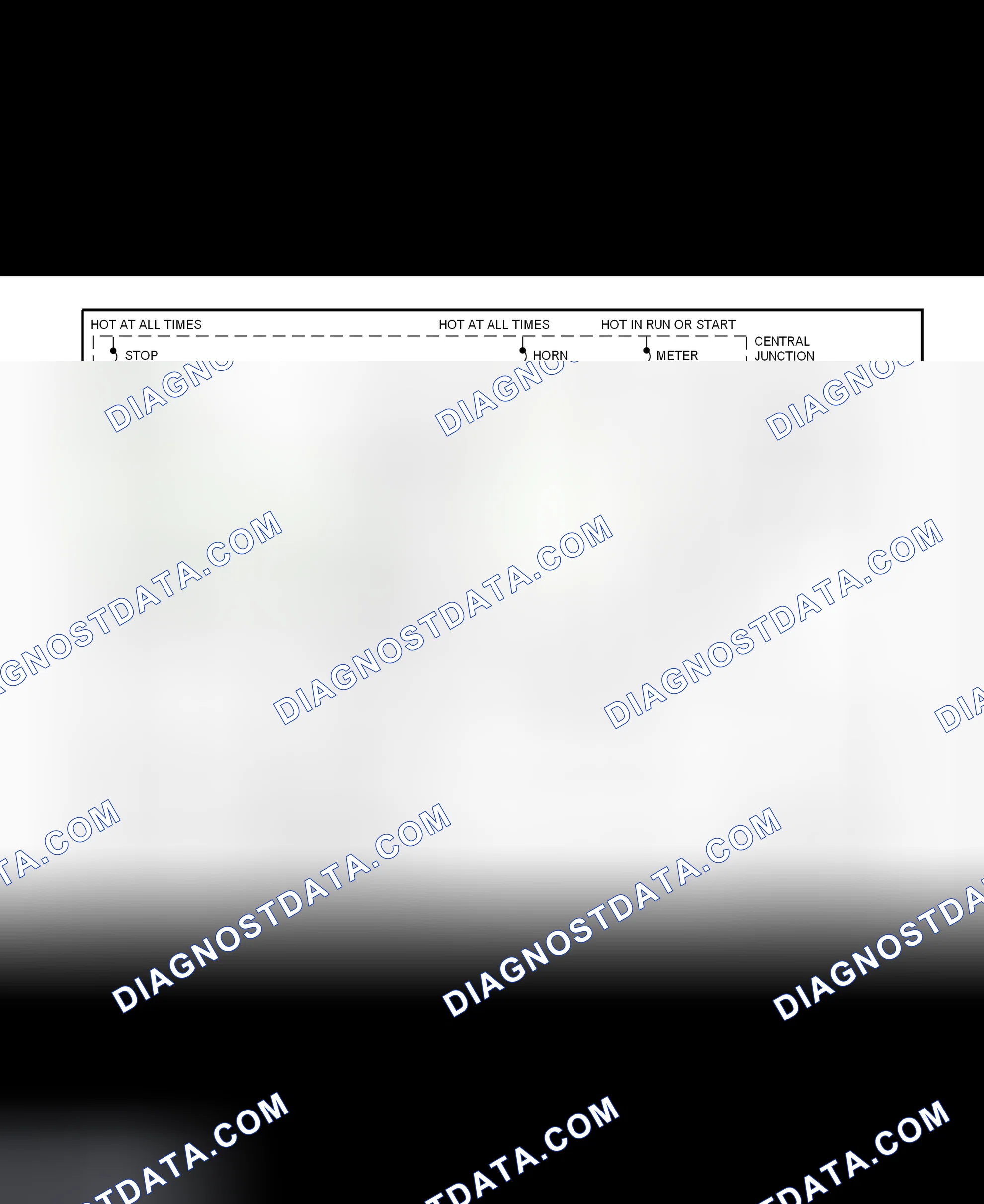 Fig. 211: Shift Interlock System Wiring Diagram (2001 ZX2)