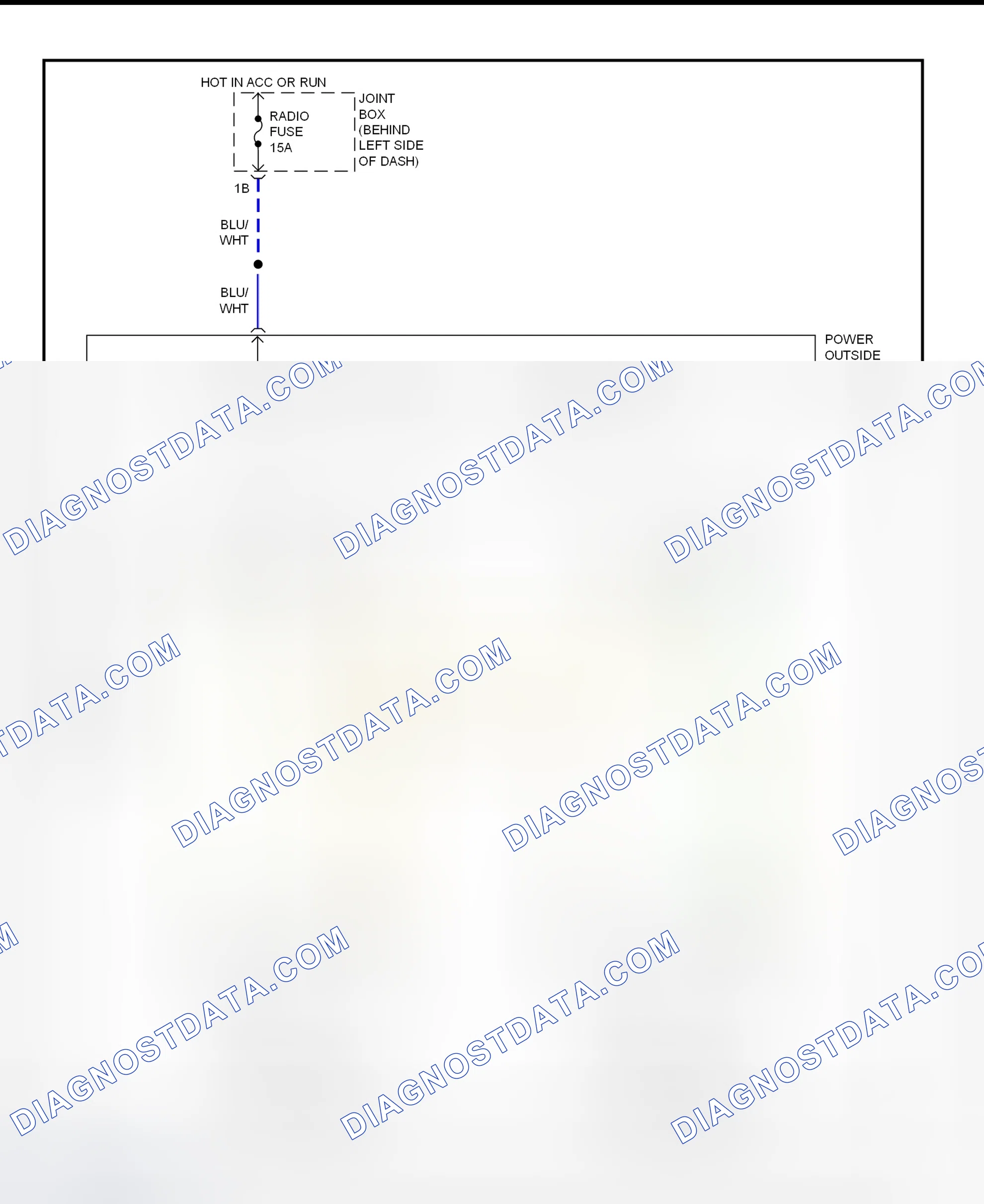 Scheme 4: Power Mirror System Wiring Diagram (626)