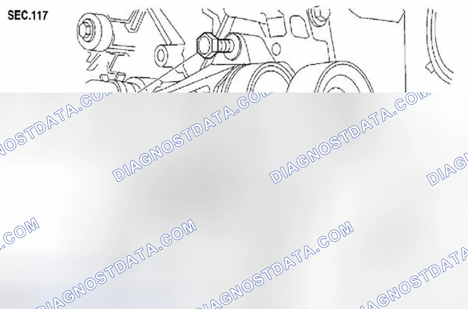 Scheme 55: Drive Belt Auto Tensioner and Idler Pulley: Removal and Installation