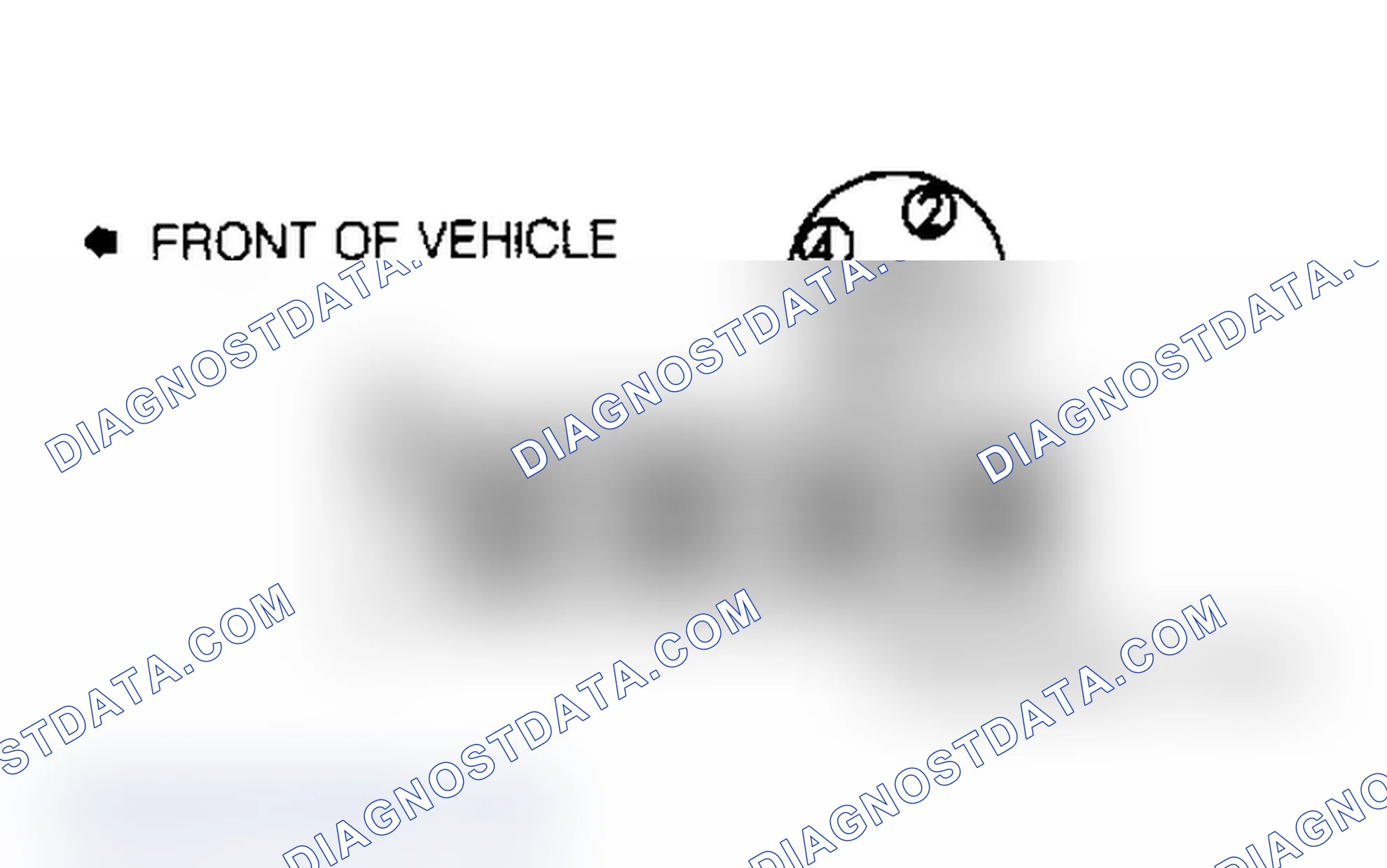 Scheme 1: Firing Order & Timing Marks (2.5L)