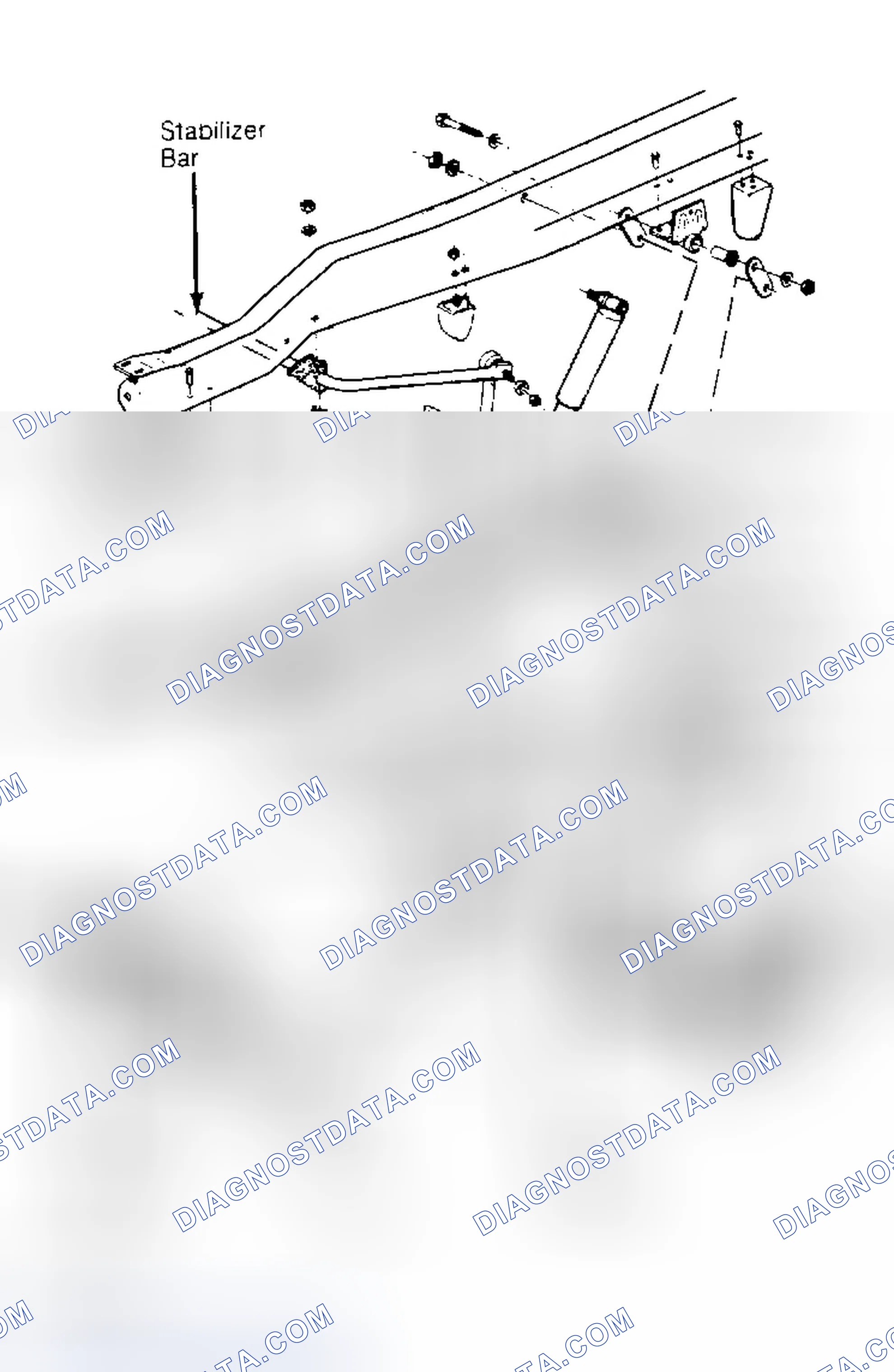 Scheme 16: Exploded View Of Front Suspension (Commercial Van - C35 Pickup Similar)