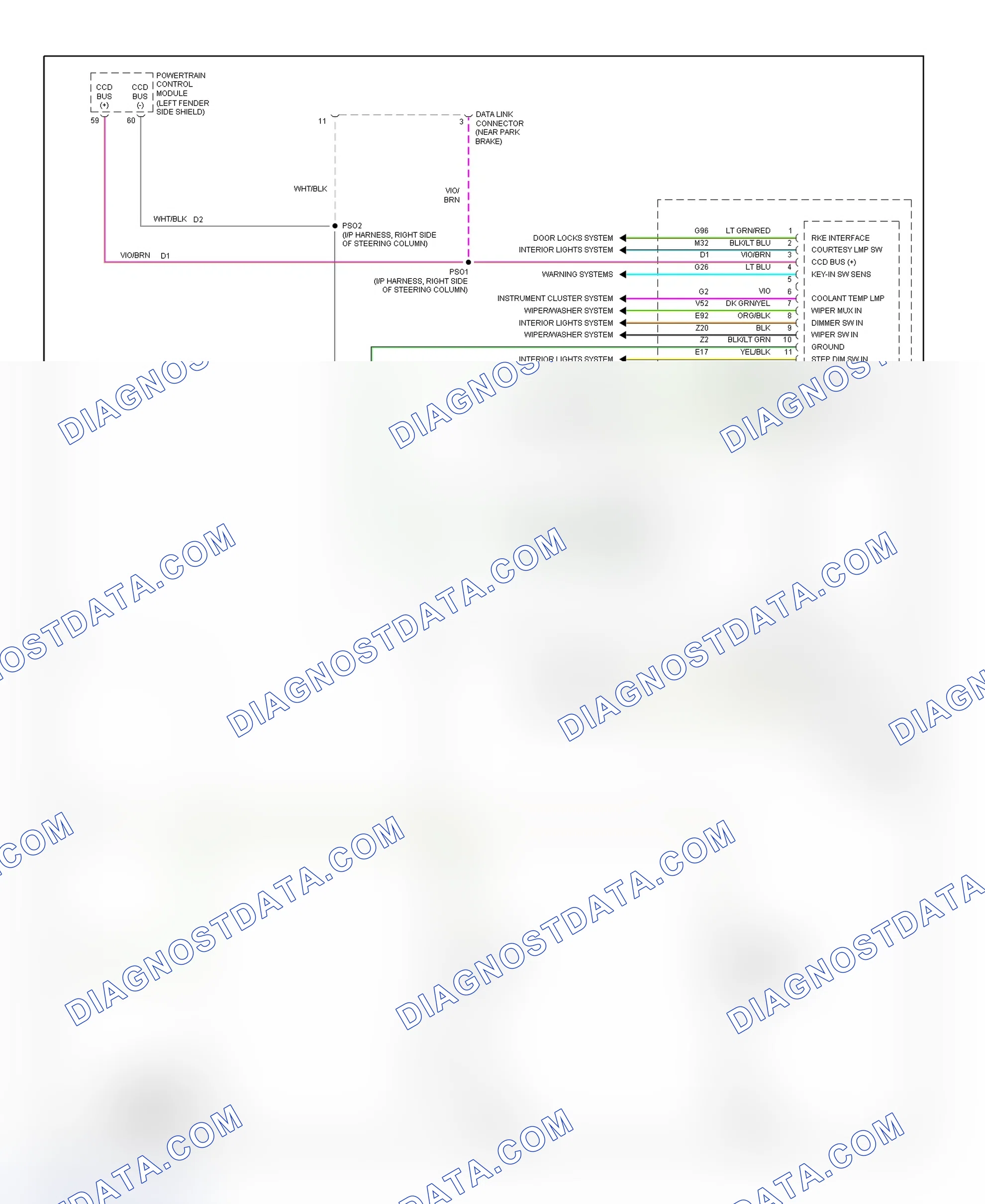 Scheme 23: BCM Wiring Diagram (2 Of 2)