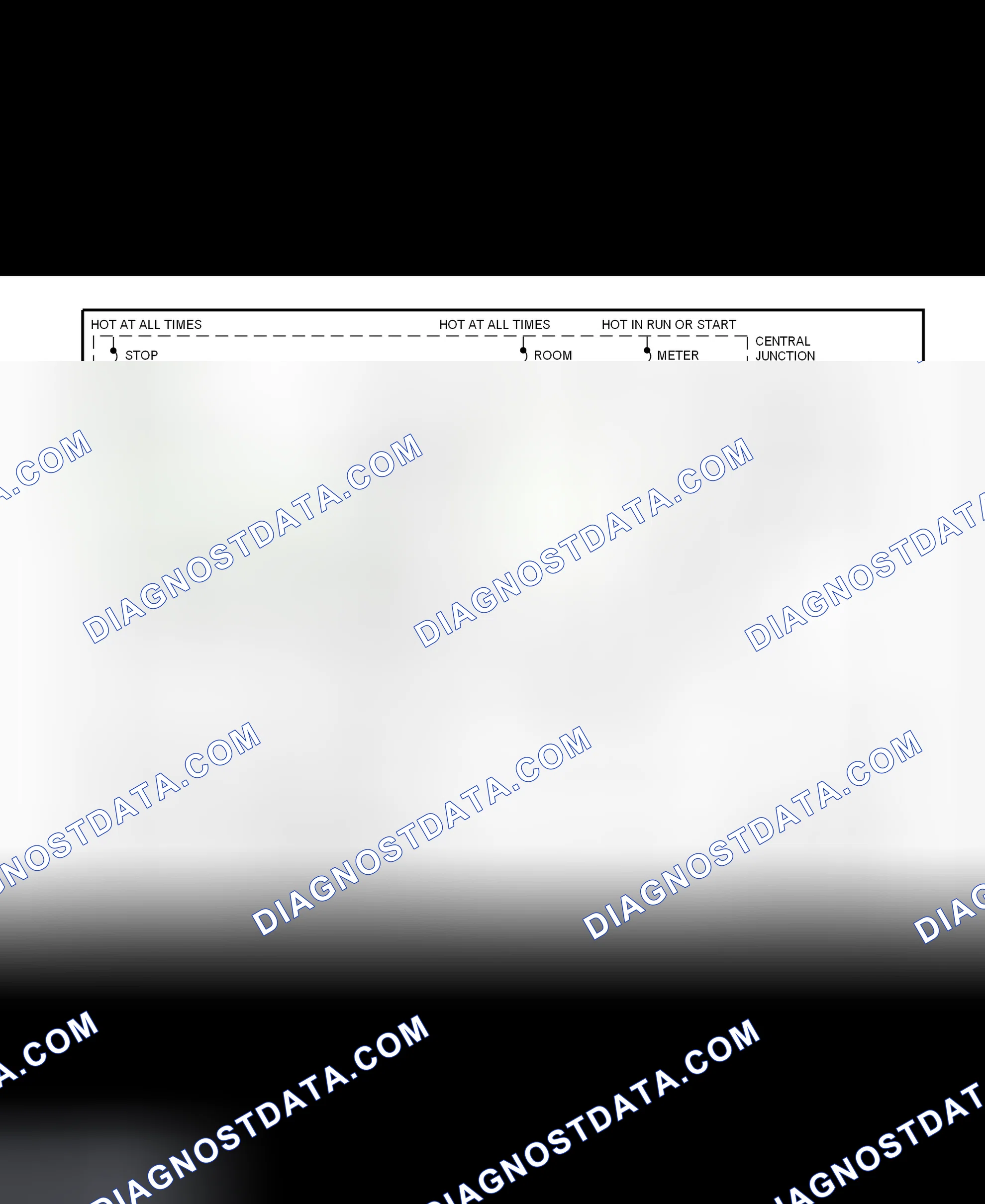 Fig. 196: Shift Interlock System Wiring Diagram (2001 Escort)
