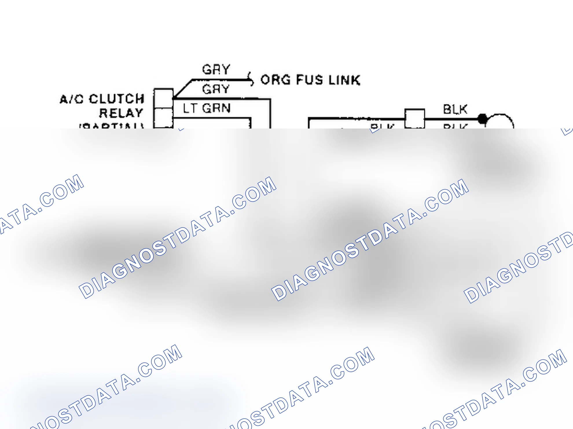 Scheme 6: Electric Cooling Fan Schematic (Acclaim, LeBaron Sedan & Spirit)