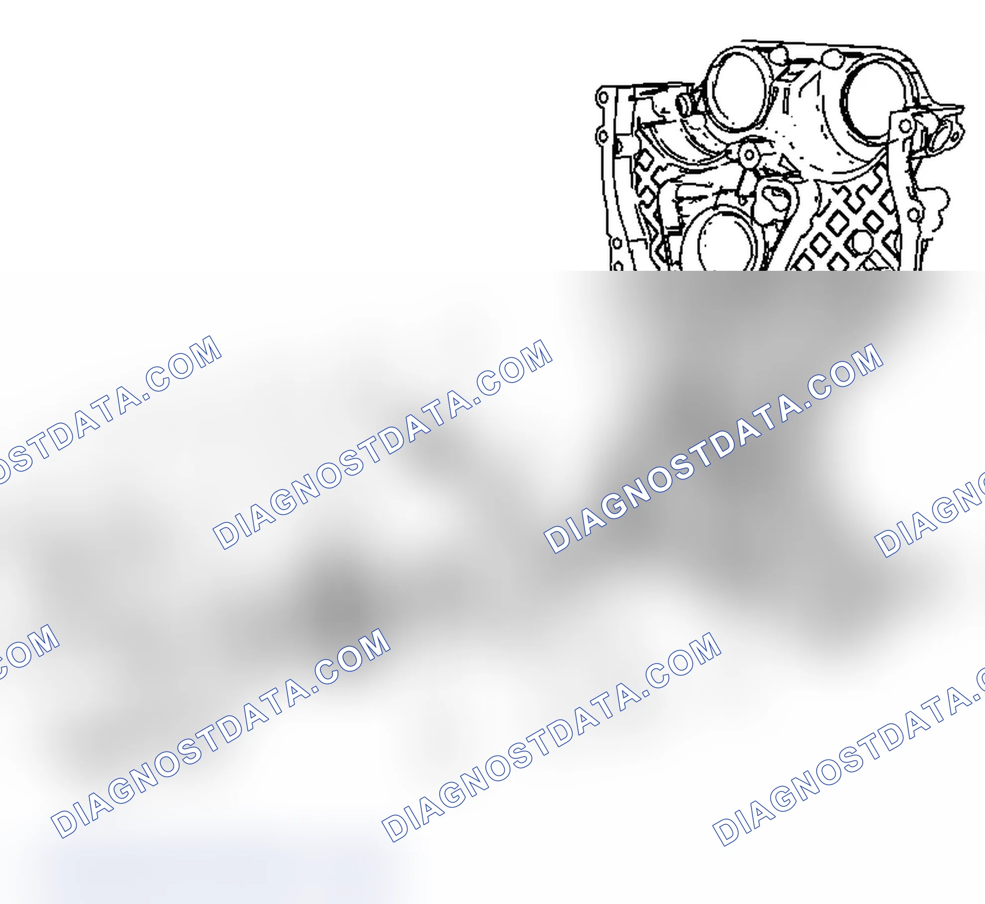 Scheme 3: Engine Front Cover And Oil Pump Assembly (2 of 2)