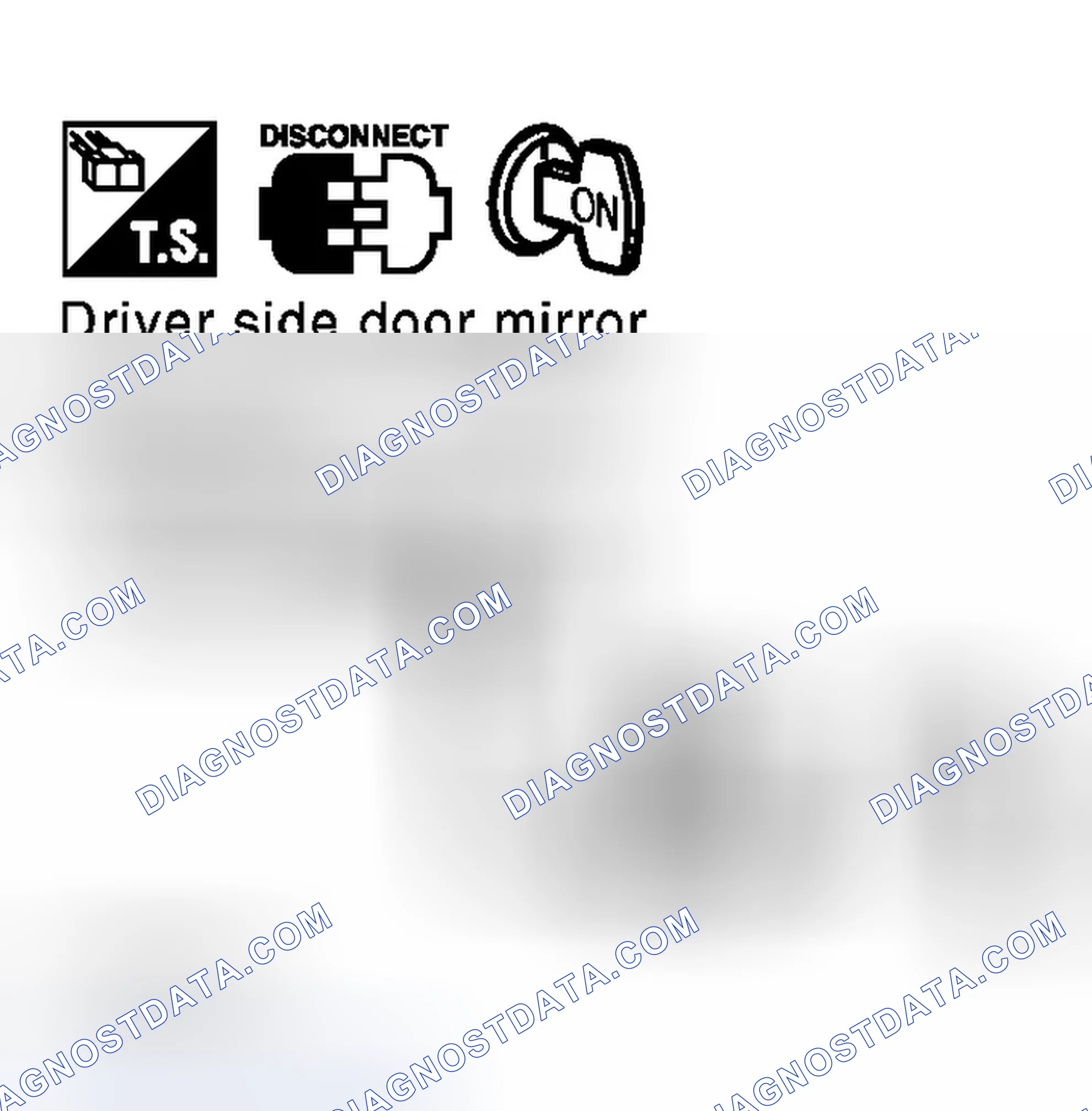 Scheme 136: Driver Side Door Mirror Defogger Circuit Check