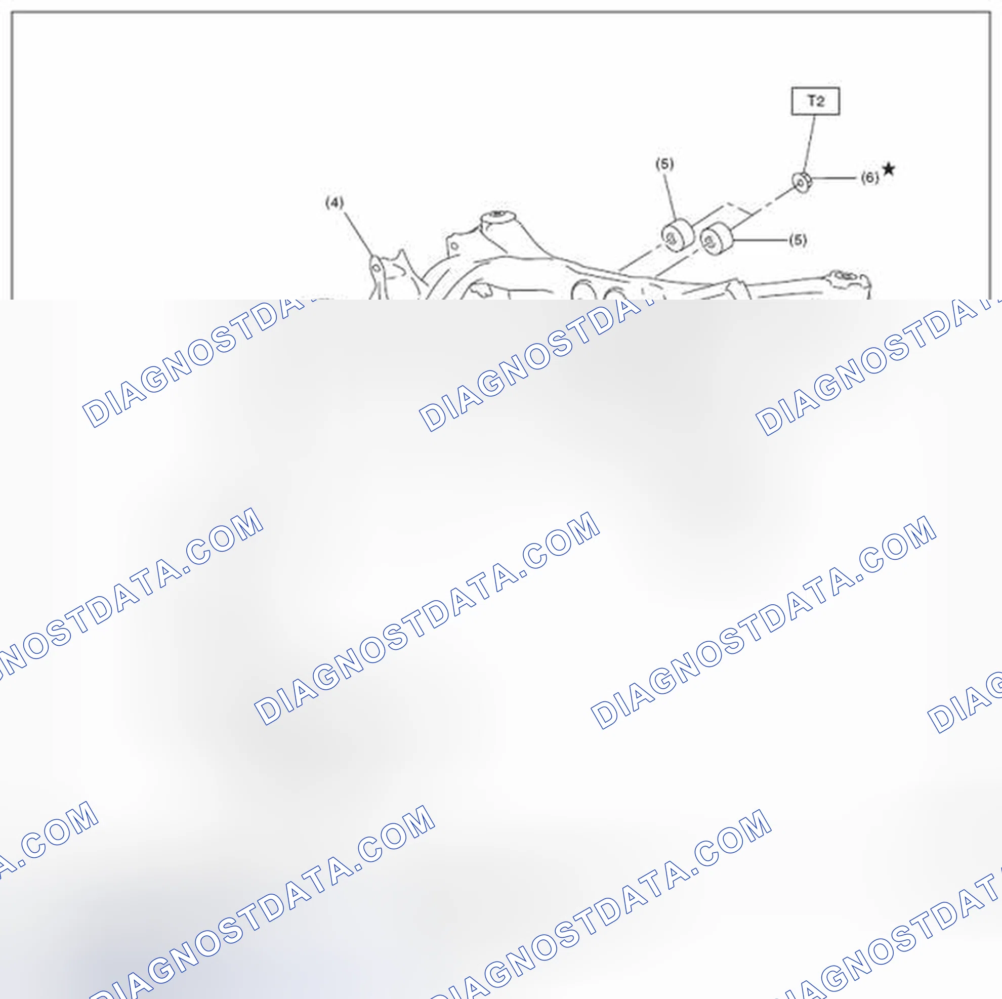 Scheme 95: REAR DIFFERENTIAL MOUNTING SYSTEM