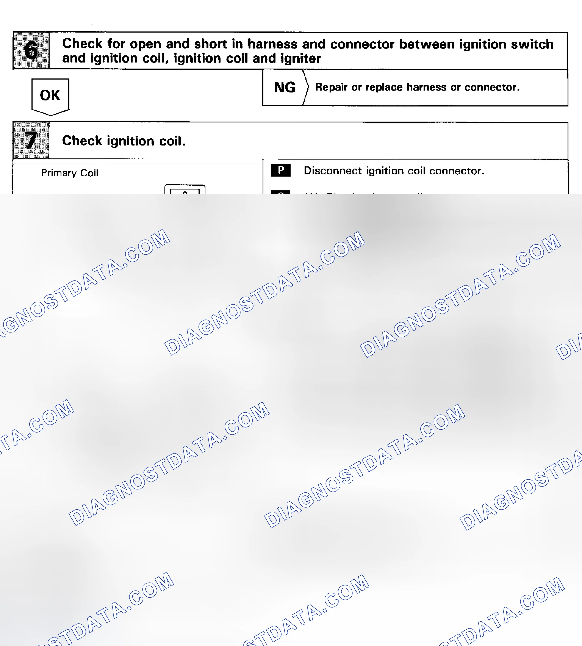 Scheme 27: Code 14 Flow Chart (3 Of 4) Ignition Signal Circuit