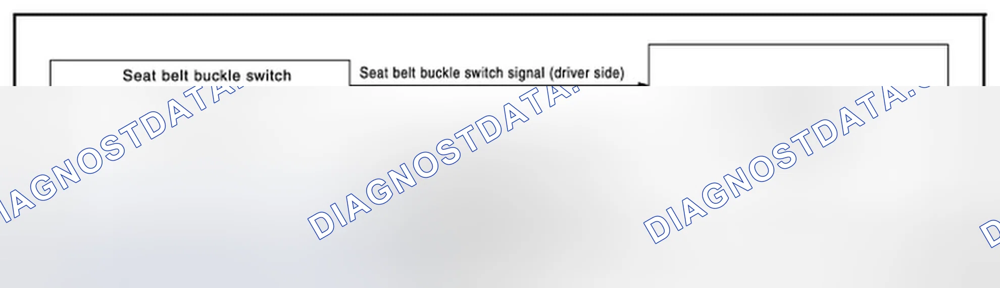 Scheme 44: SEAT BELT WARNING CHIME: System Diagram