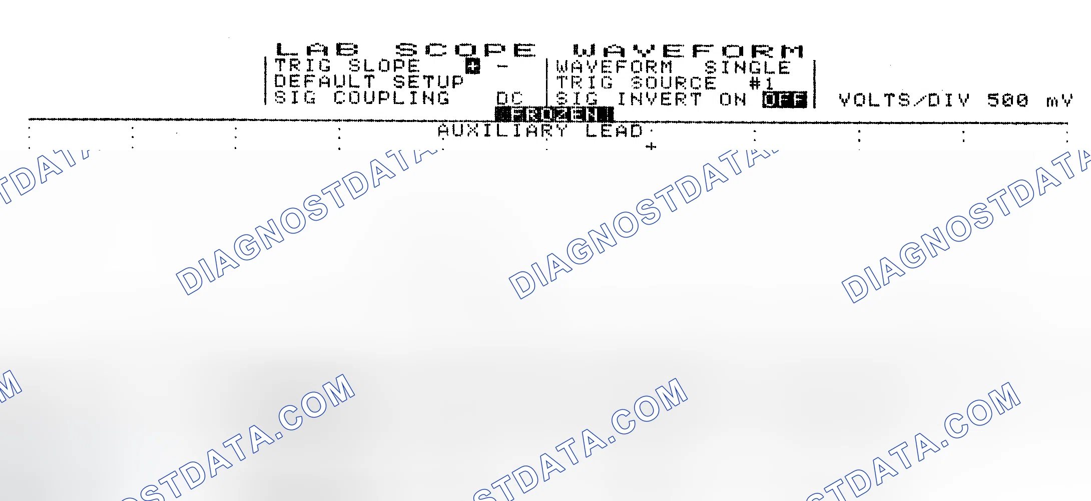 Scheme 10: Single Injector w/Excessive Current Flow - Current Pattern