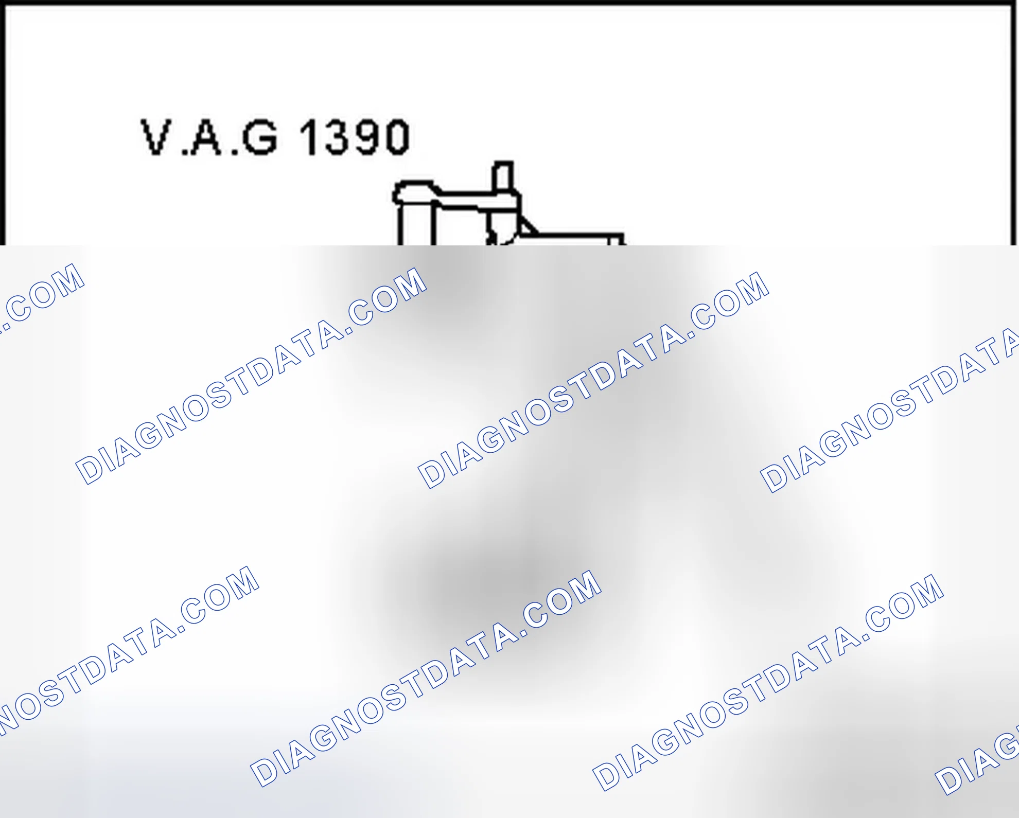 Scheme 95: Combination valve for secondary air system, checking for proper operation and leakage