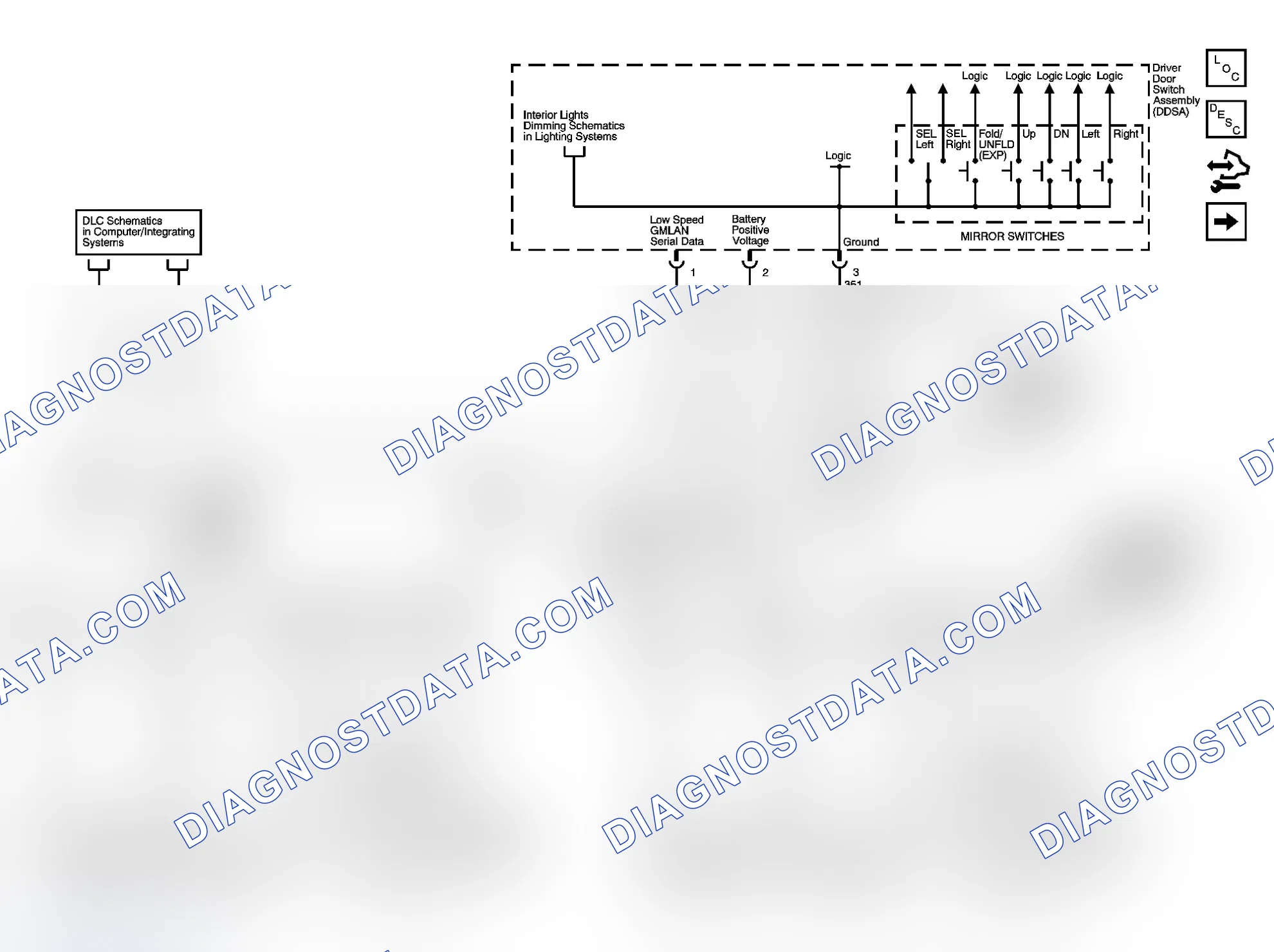 Scheme 10: Outside Mirror Schematics