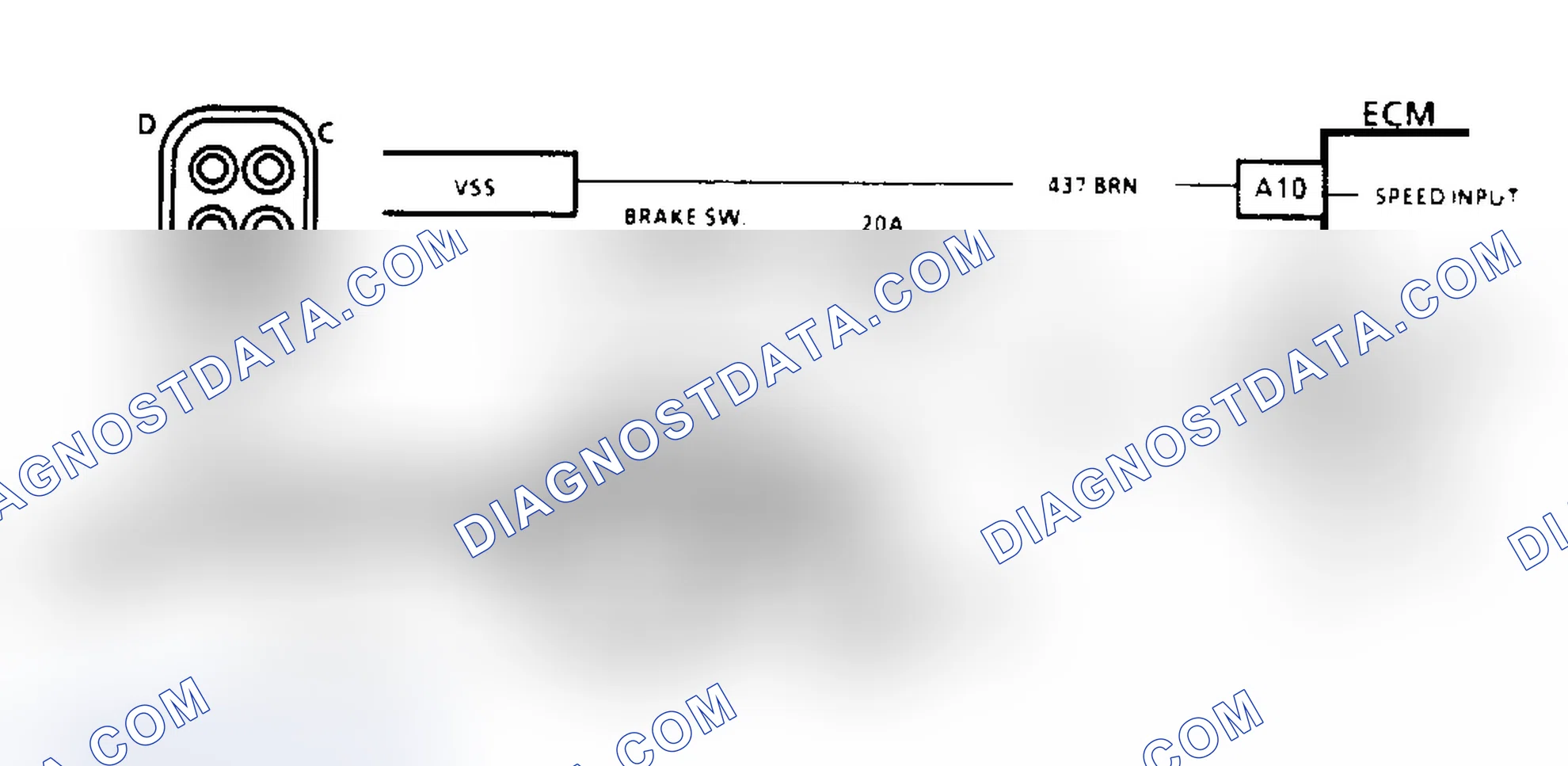 Scheme 154: TCC Elect. Diagnosis Schematic Diagram (4.3/5.0/5.7L Under 8500 GVW)