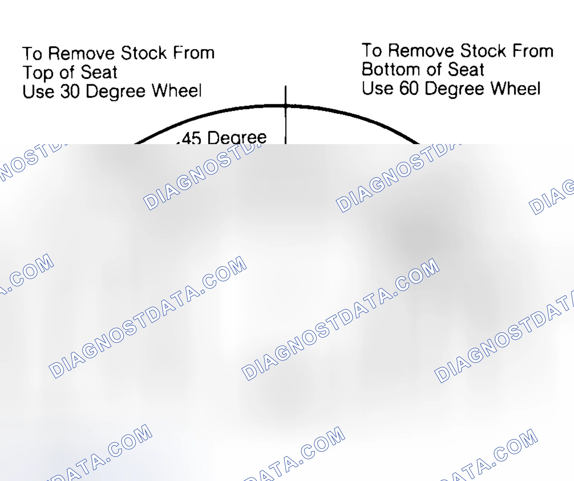 Scheme 19: Adjusting Valve Seat Width