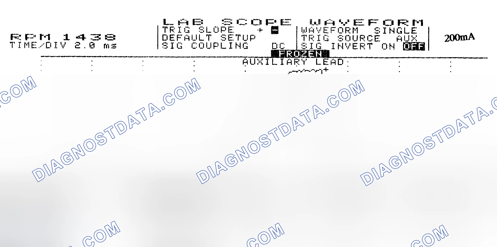 Scheme 15: Single Injector w/Normal Current Flow - Current Pattern