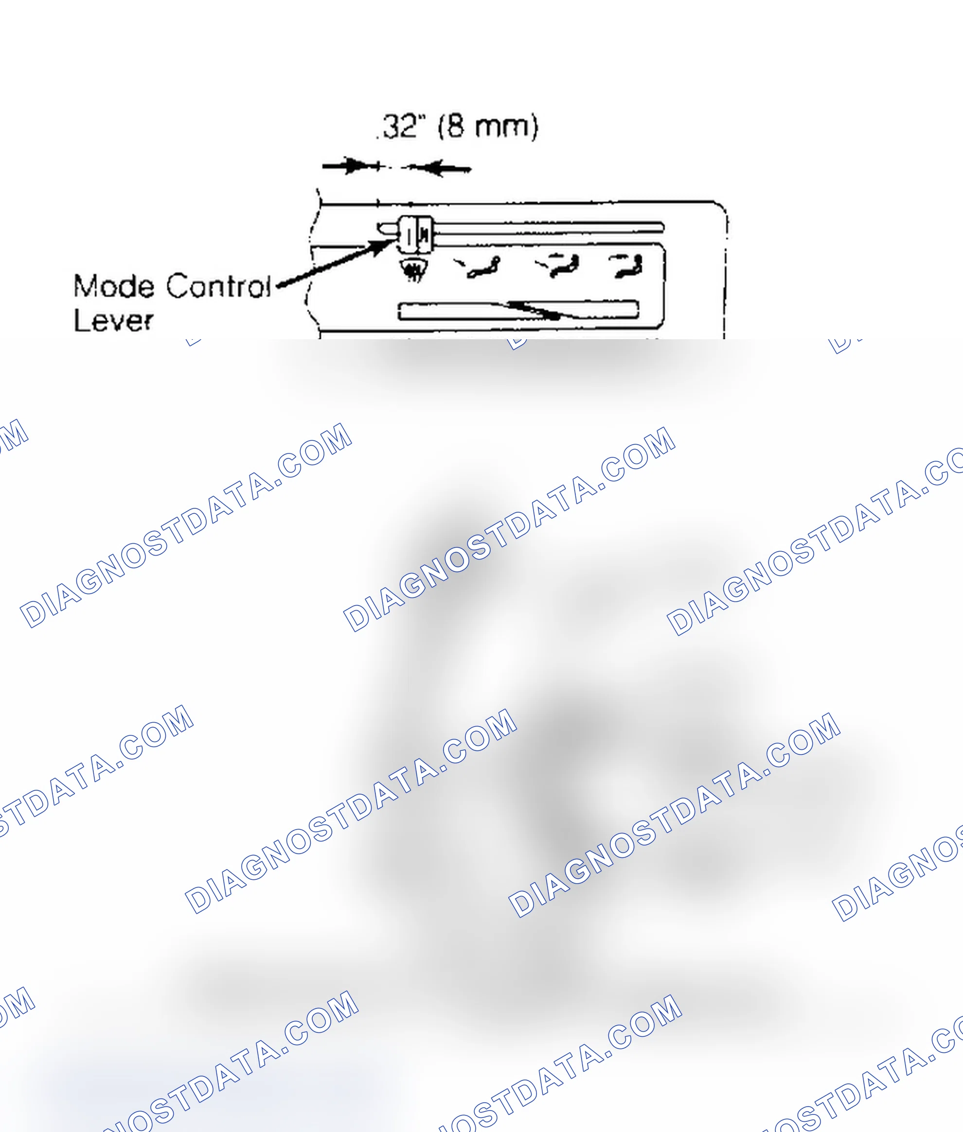 Scheme 2: Mode Control Cable Adjustment