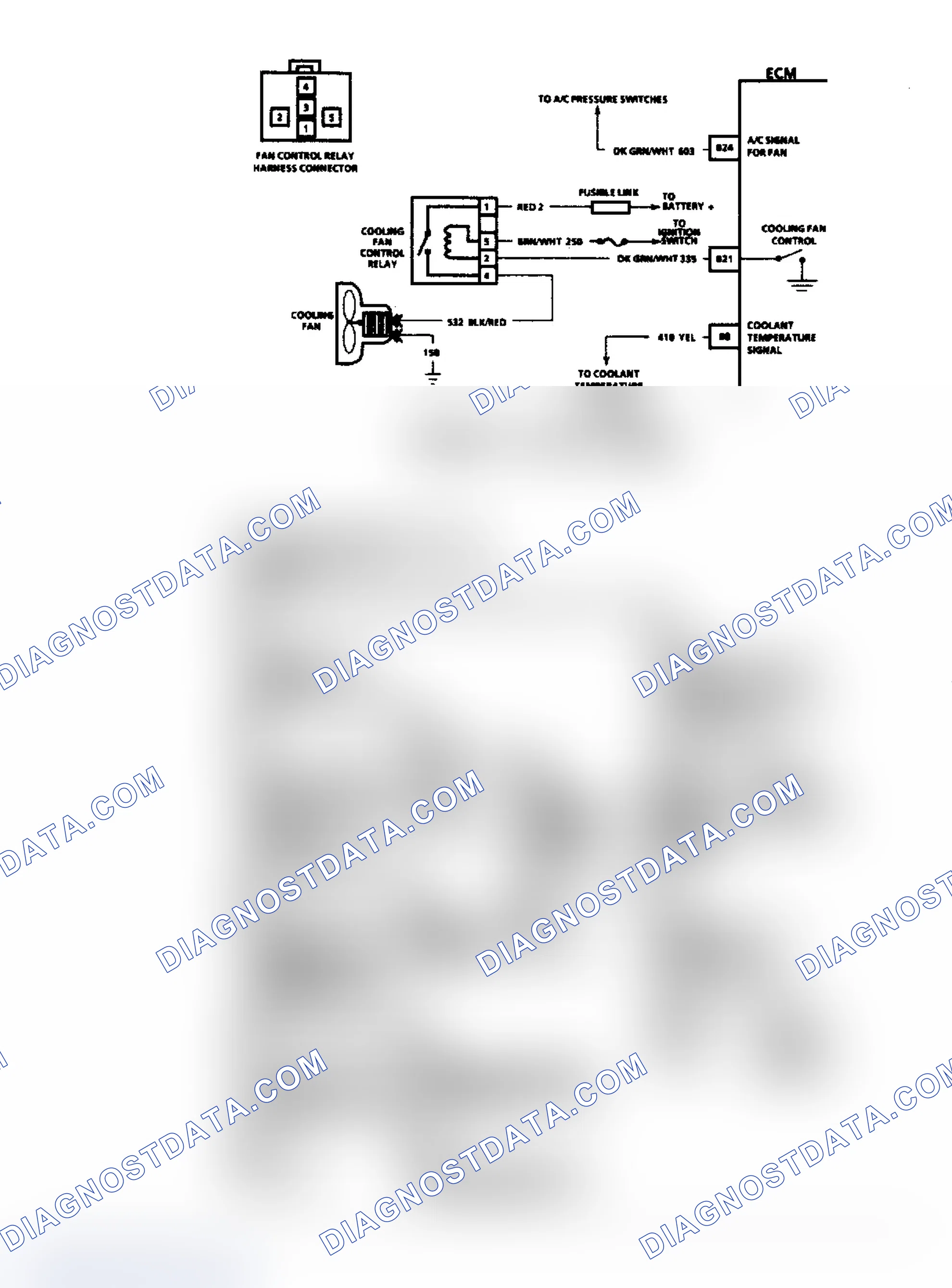 Fig. 5: Engine Cooling Fan 2.5L & 2.0L Turbo - VIN U & K