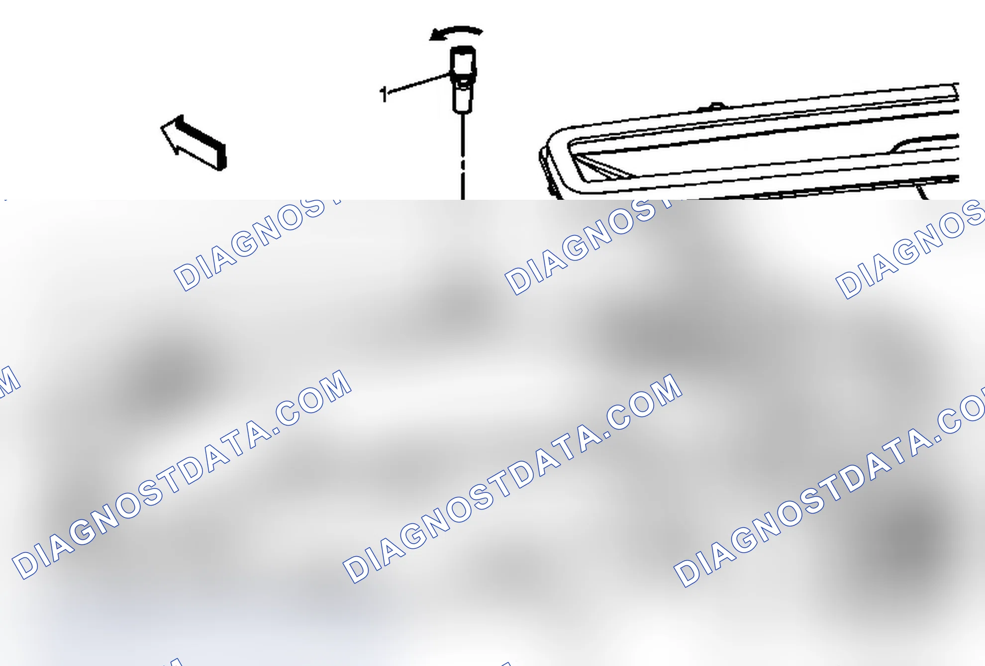 Scheme 82: Duct Air Temperature Sensor Replacement - Upper Left Side