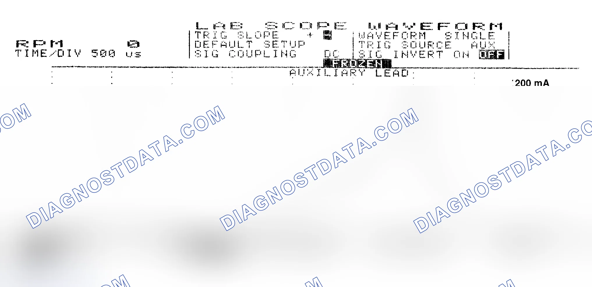 Scheme 17: Single Injector w/Normal Current Flow - Current Pattern