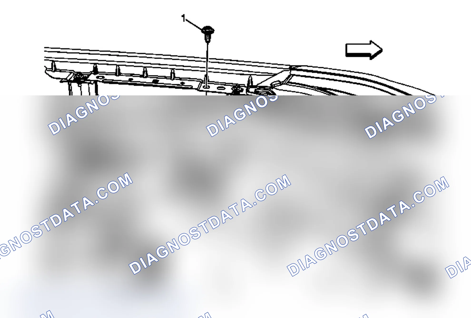 Scheme 10: Windshield Washer Solvent Container Filler Tube Replacement