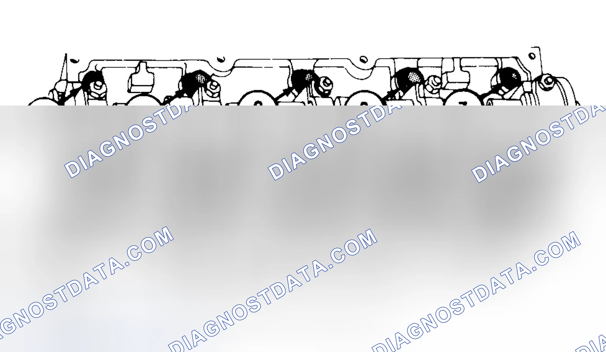Scheme 7: Typical Cylinder Head Tightening or Loosening Sequence