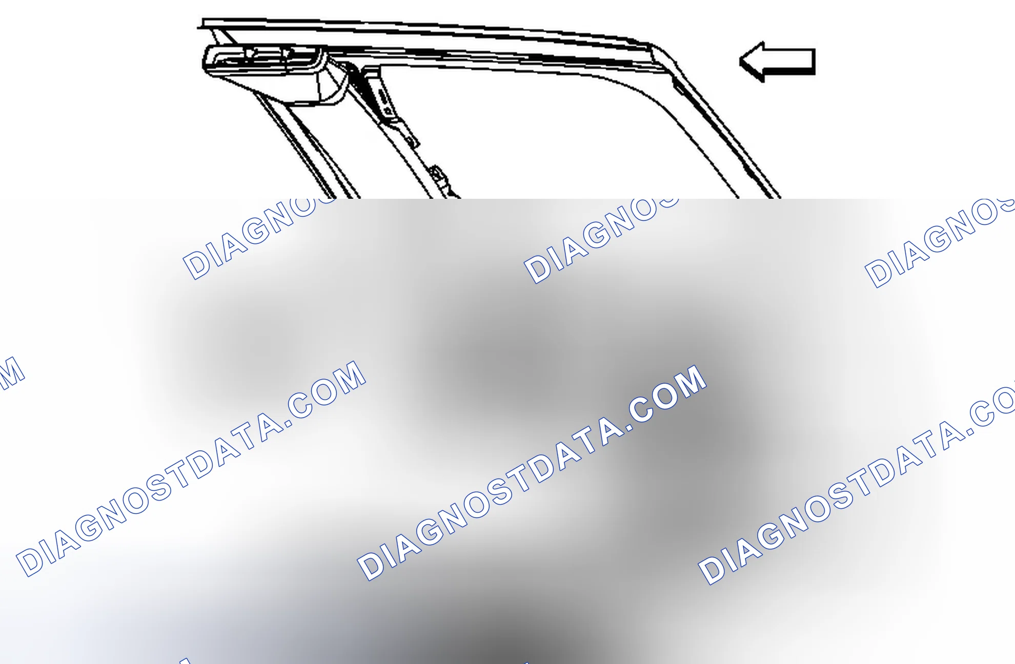Scheme 43: Auxiliary Air Distributor Duct Replacement (Lower/Extended Wheelbase)