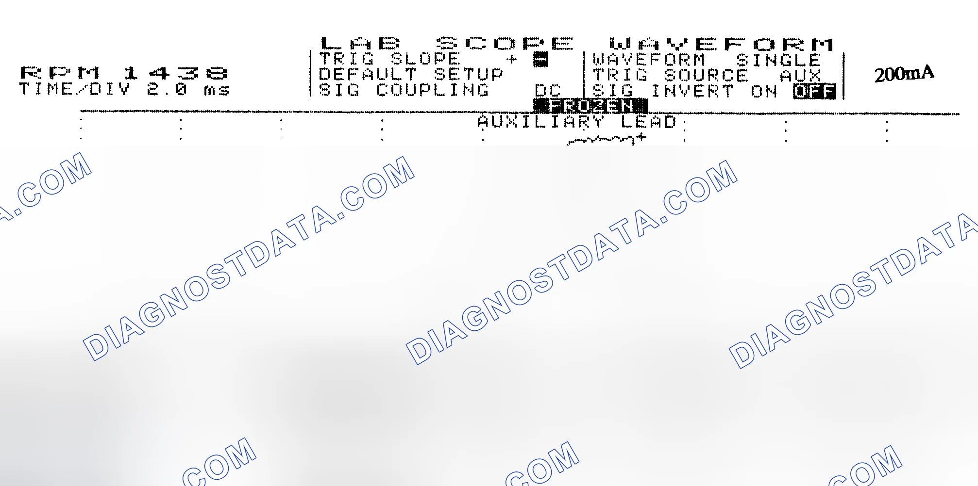 Scheme 15: Single Injector w/Normal Current Flow - Current Pattern