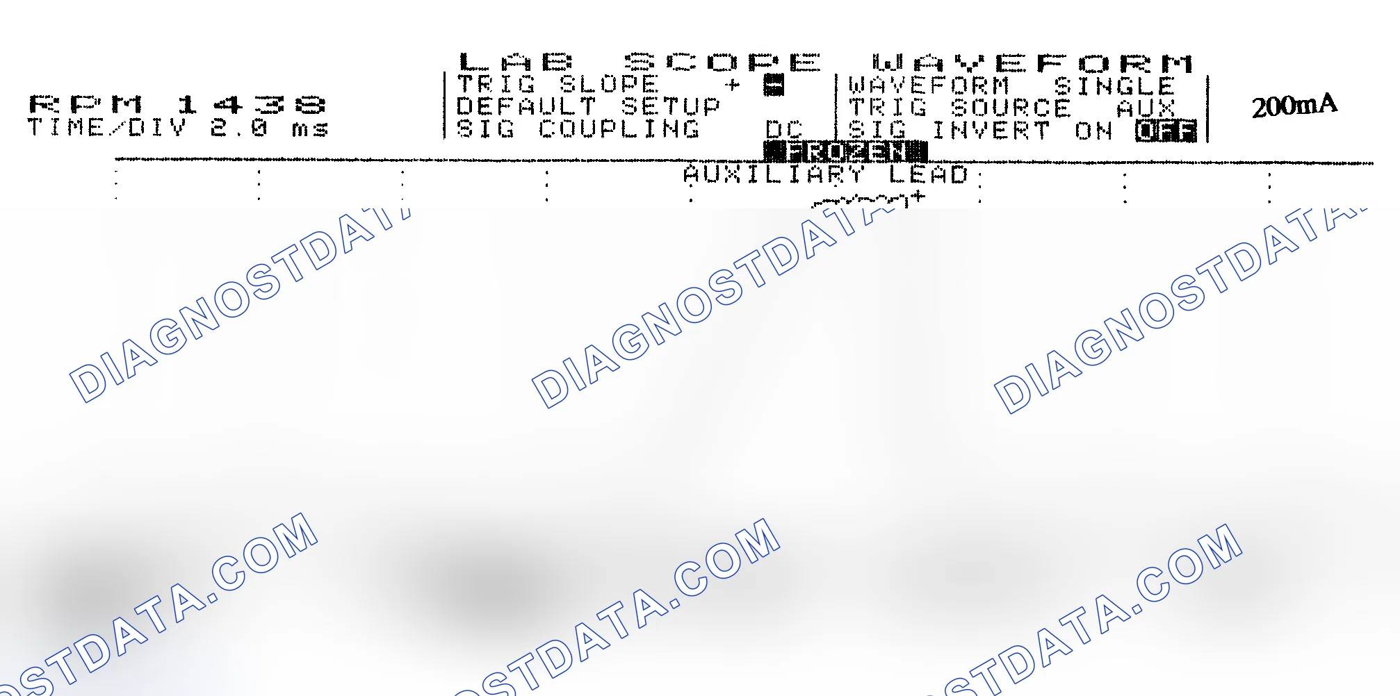 Scheme 15: Single Injector w/Normal Current Flow - Current Pattern