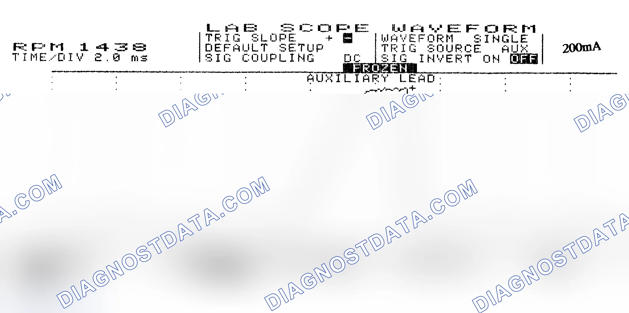Scheme 15: Single Injector w/Normal Current Flow - Current Pattern
