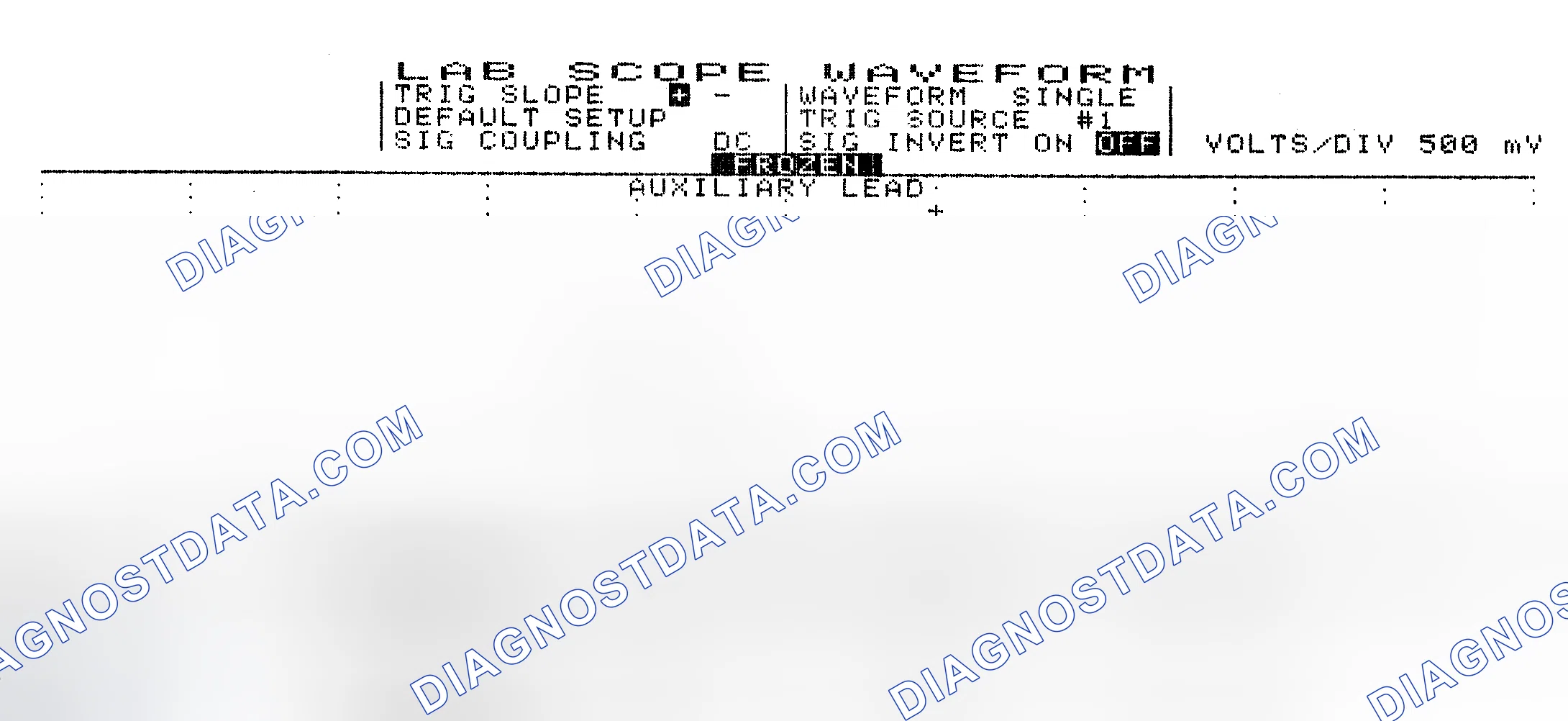 Scheme 10: Single Injector w/Excessive Current Flow - Current Pattern