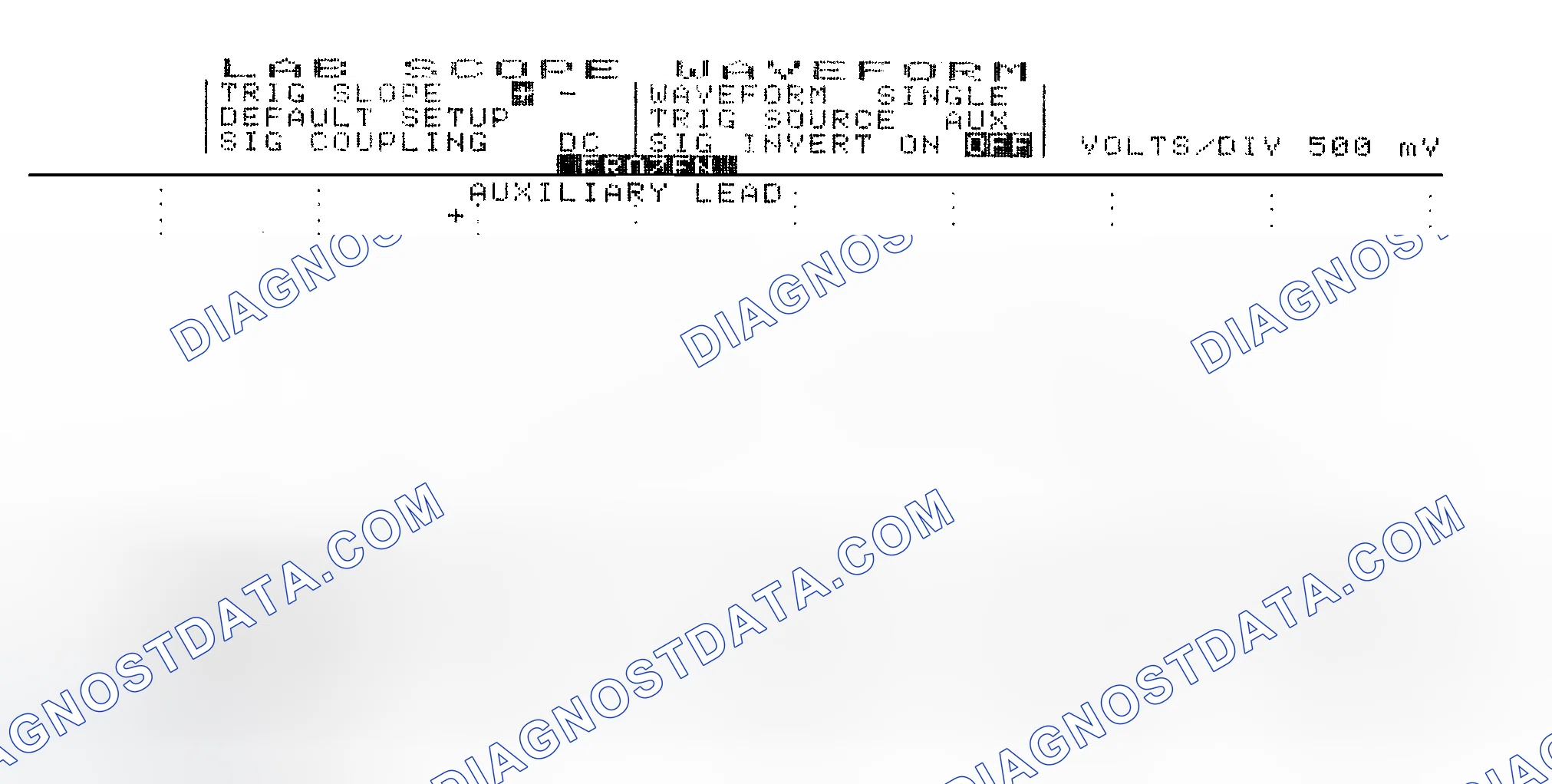 Scheme 14: Single Injector w/Excessive Current Flow - Current Pattern