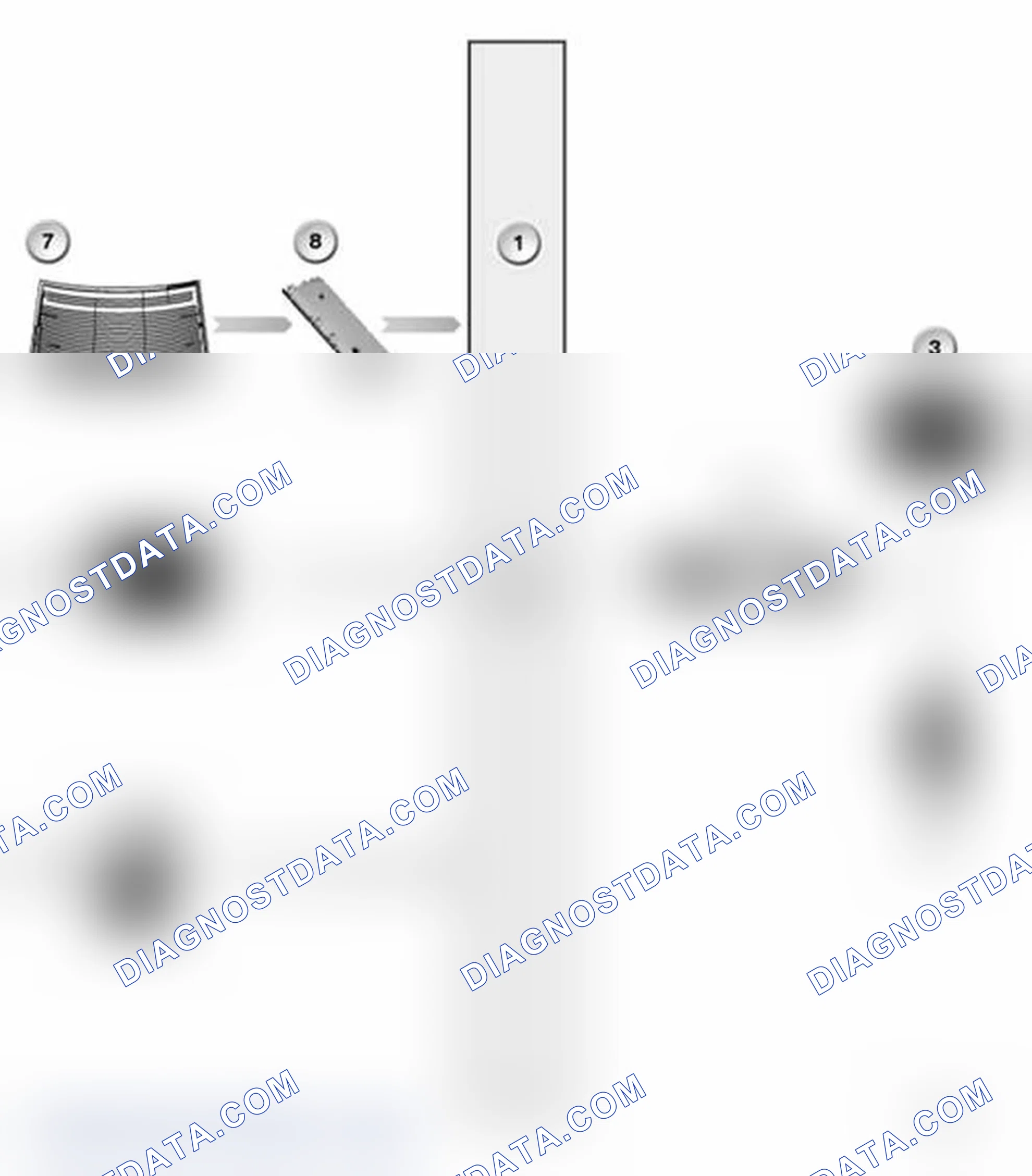 Scheme 25: E60, E61, E63, E64 - System Overview Of TV In Front Without Amplifier