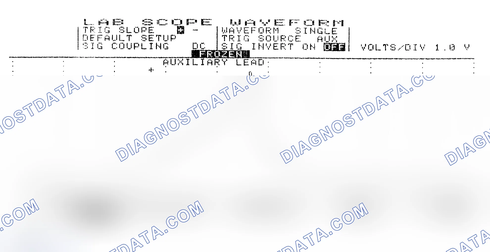 Scheme 19: Single Injector w/Excessive Current Flow - Current Pattern