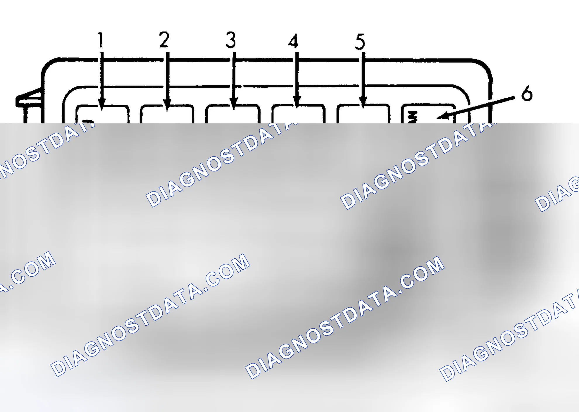 Scheme 1: UNDERHOOD MAIN FUSE PANEL IDENTIFICATION (1.8L ENGINE)