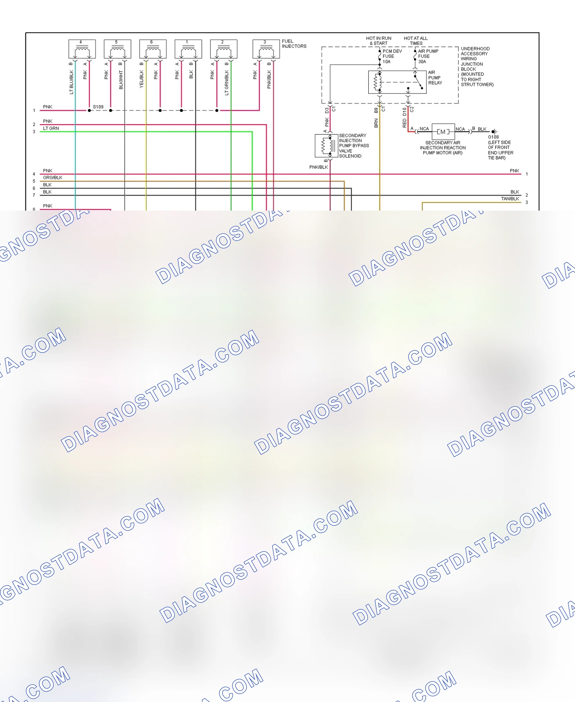 Scheme 156: PCM Wiring Diagram (Regal - 3.8L VIN 1 - 2 Of 4)