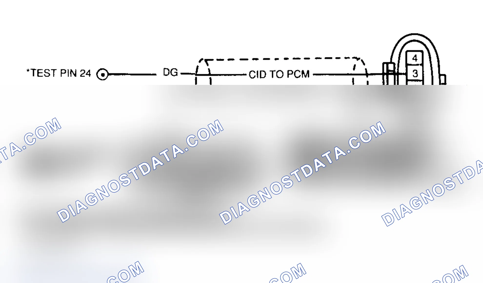 Scheme 238: CID Wiring Harness Circuits (3.0L SHO)
