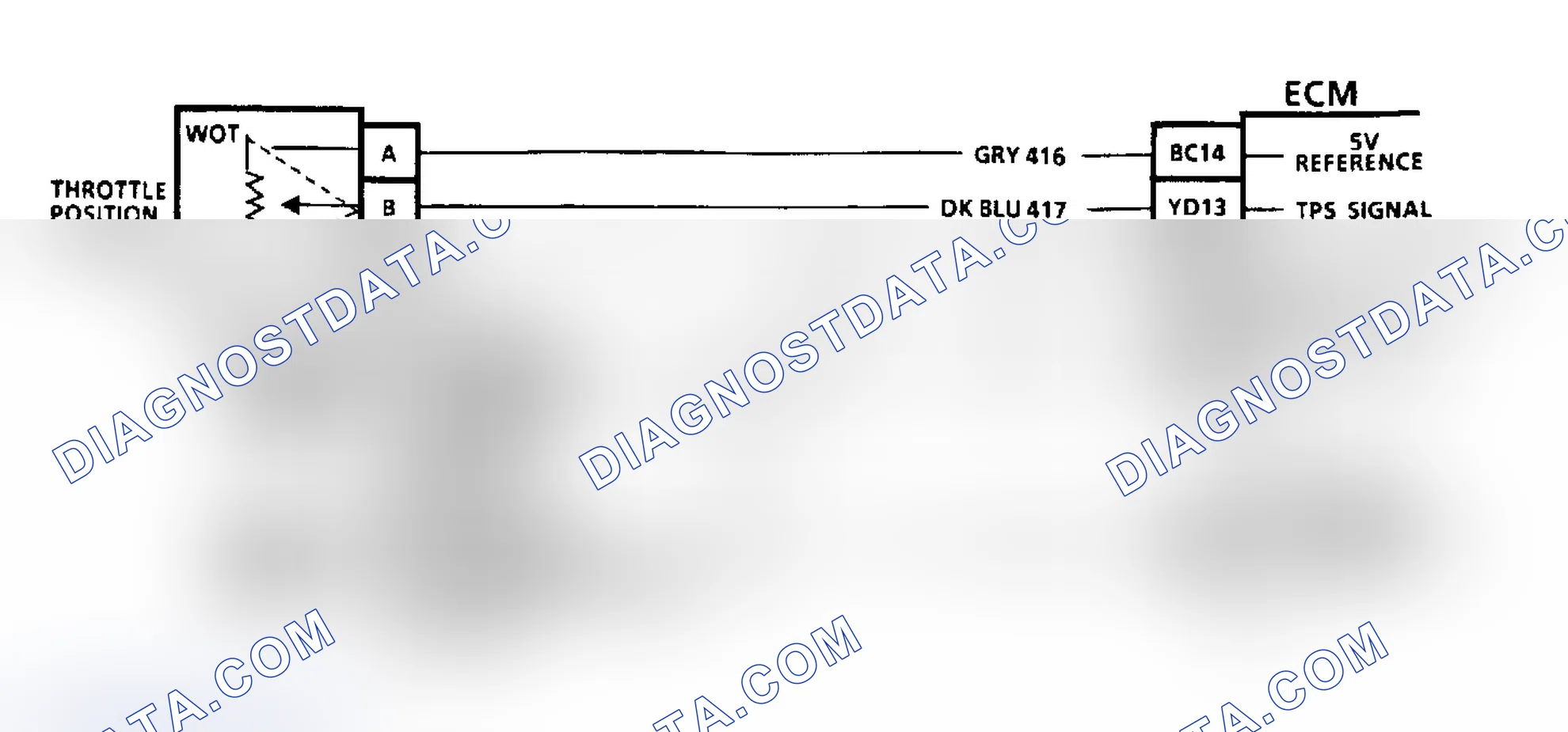 Scheme 270: Code 14: CTS Signal Volt Lo Ckt Diag (3.8L C/H Body)