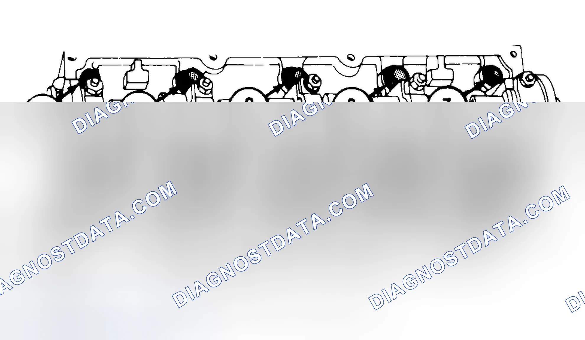 Scheme 7: Typical Cylinder Head Tightening or Loosening Sequence