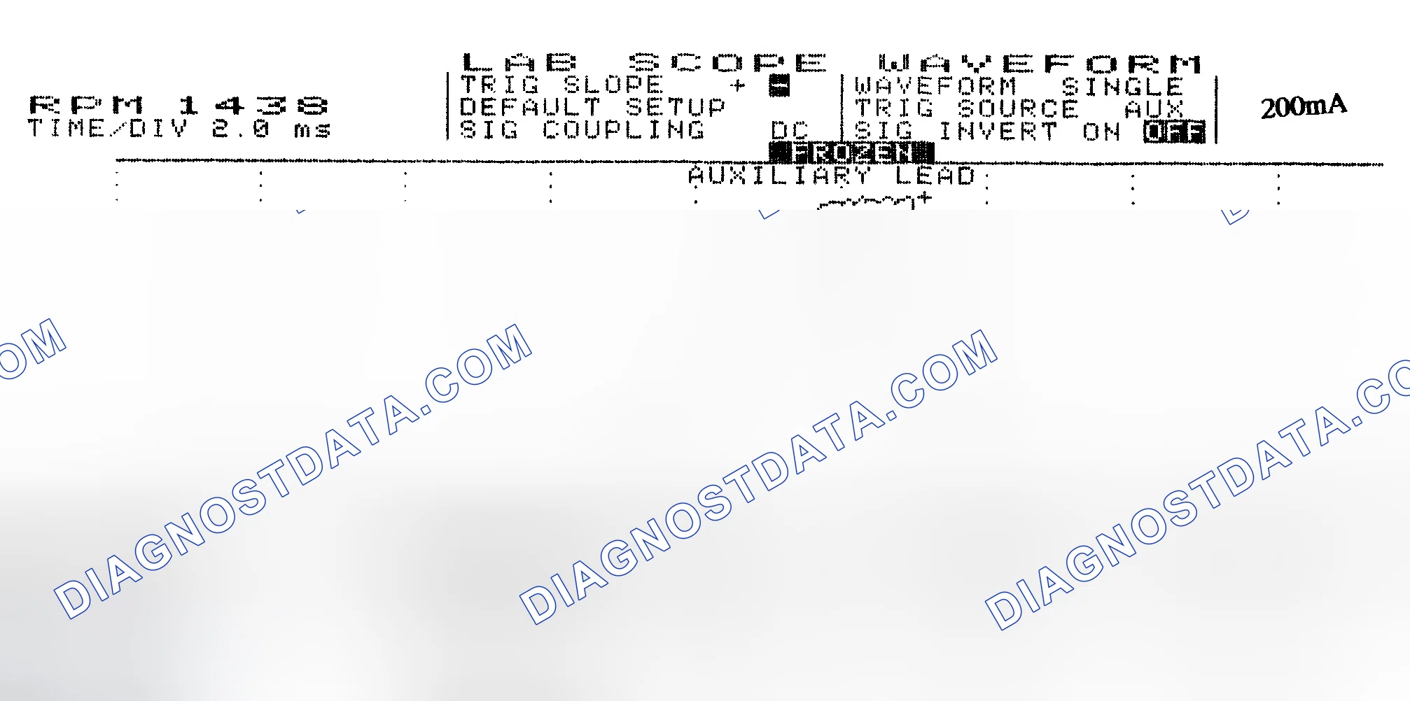 Scheme 15: Single Injector w/Normal Current Flow - Current Pattern