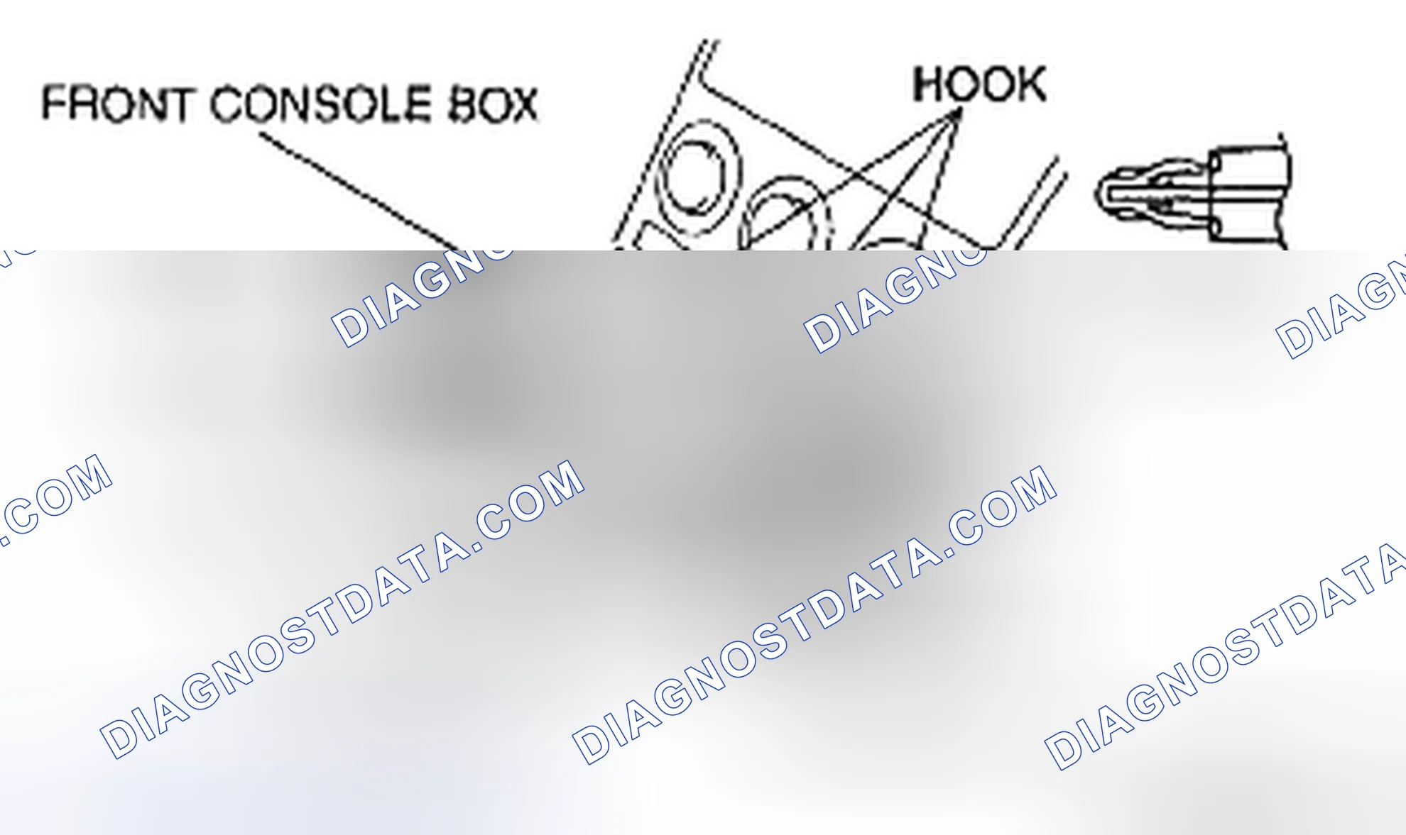 Scheme 33: FRONT CONSOLE BOX REMOVAL/INSTALLATION