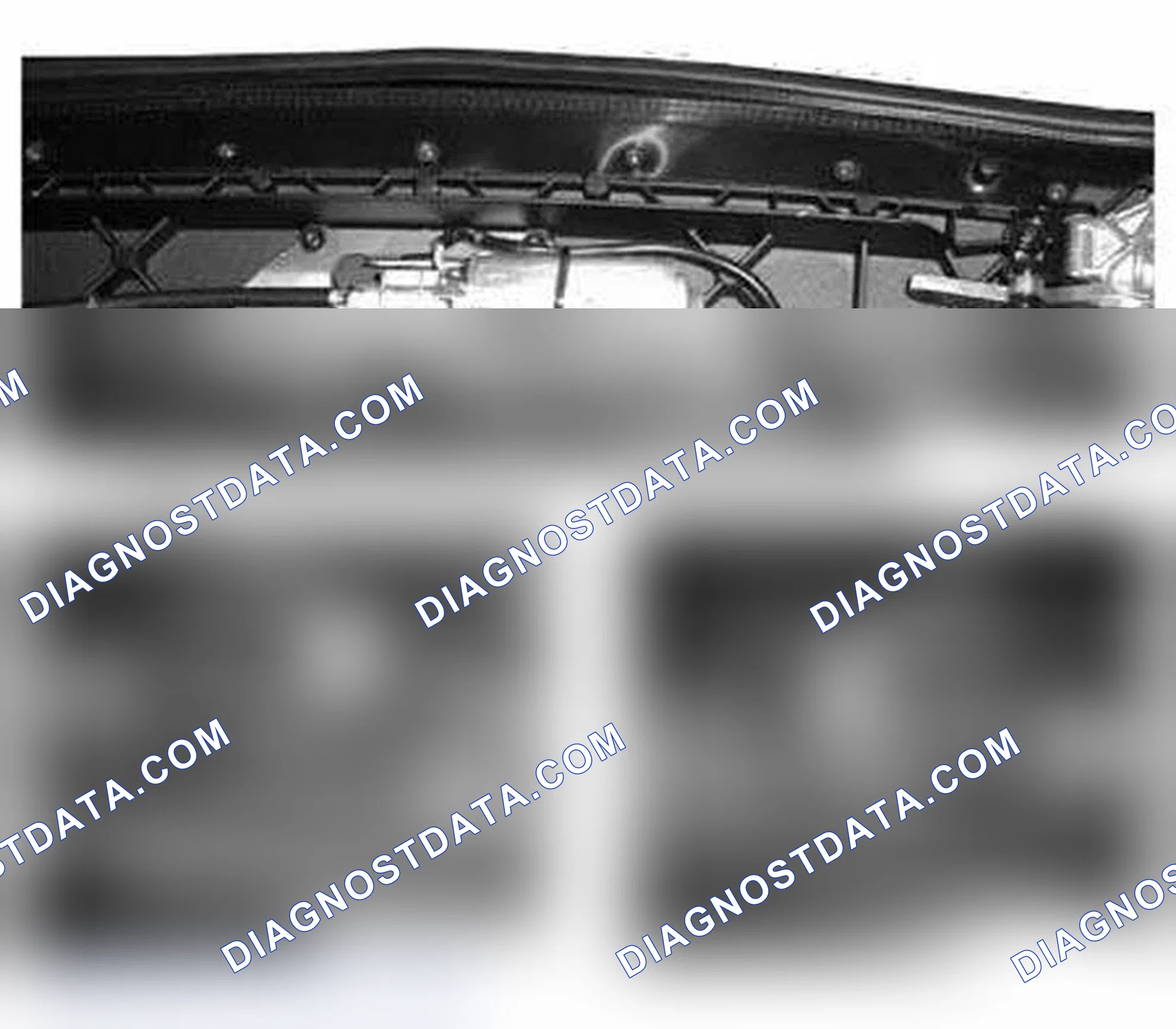 Scheme 201: Windshield Frame Lock Assembly
