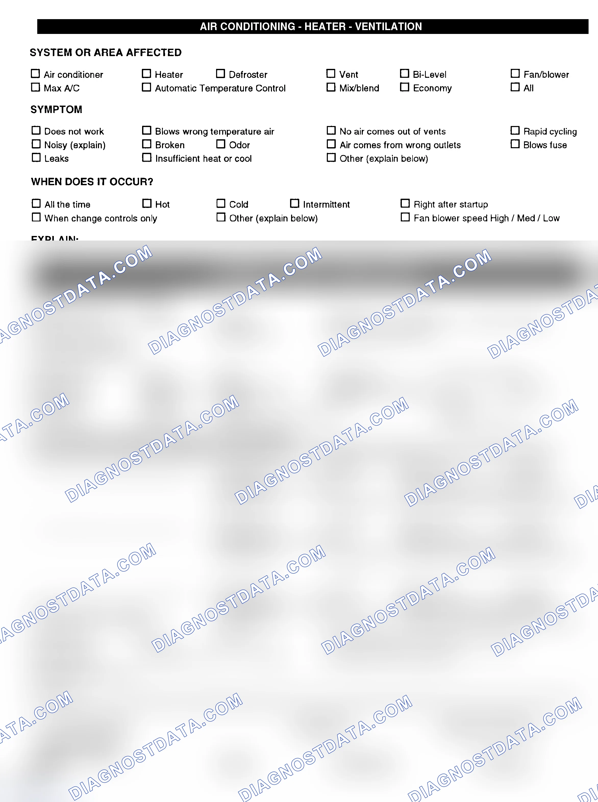 Scheme 4: Symptom Check List - Page 3