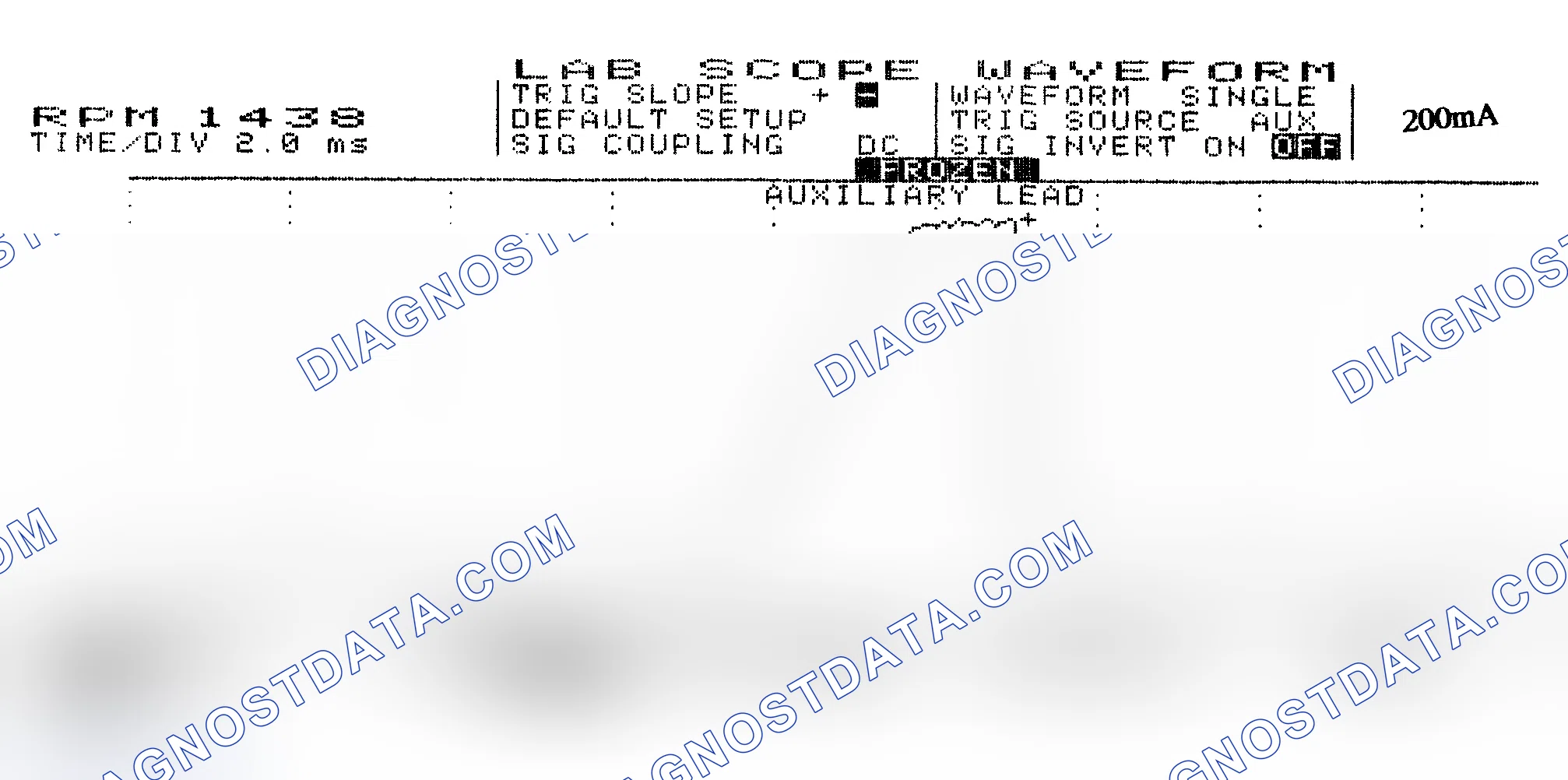 Scheme 15: Single Injector w/Normal Current Flow - Current Pattern