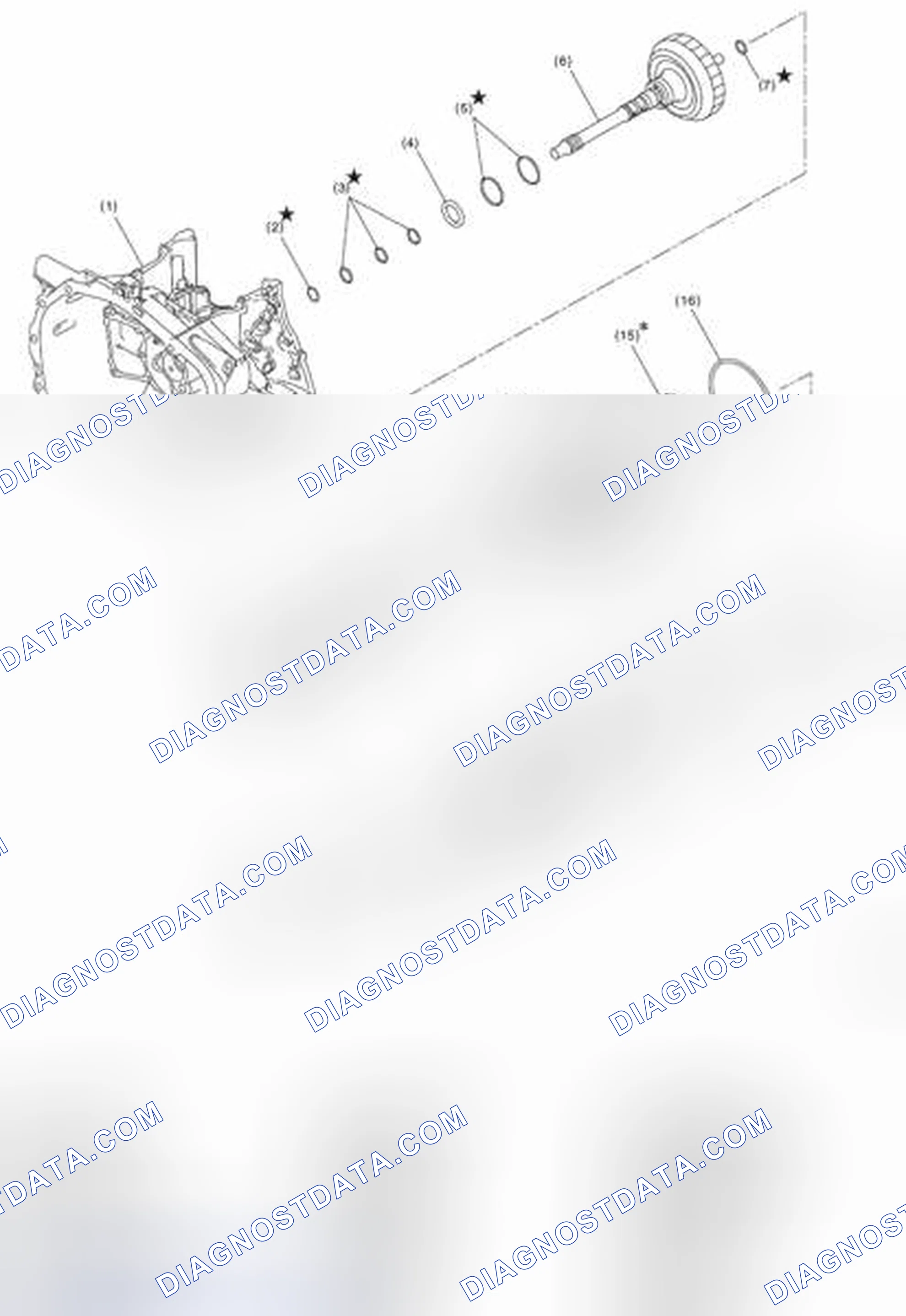 Scheme 580: FORWARD CLUTCH ASSEMBLY