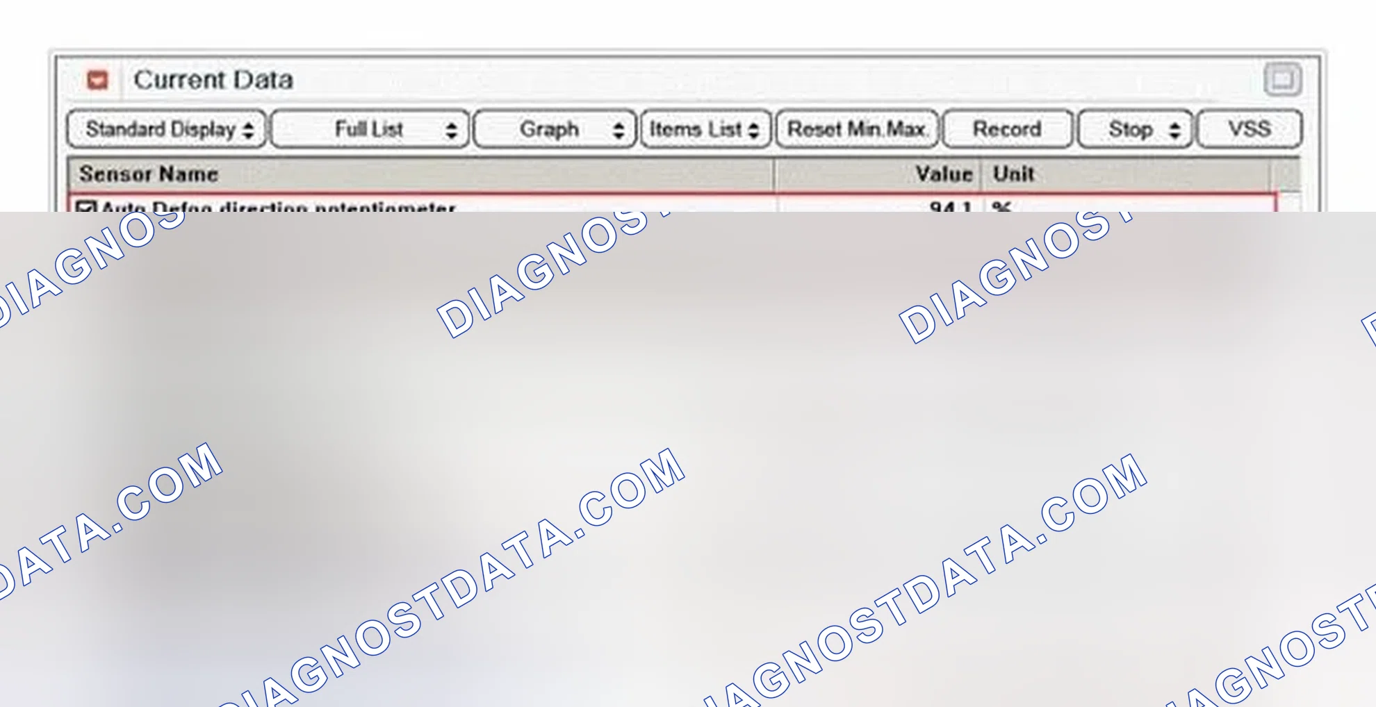 Scheme 108: Monitor Scantool data