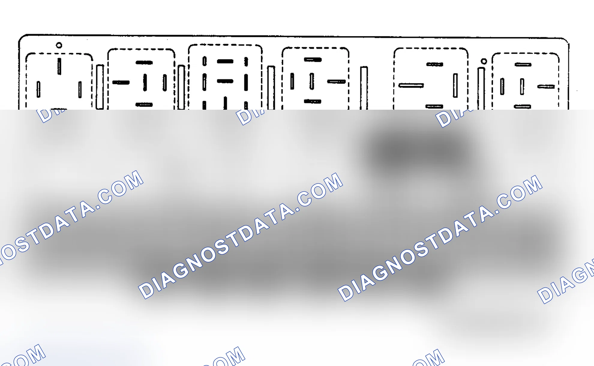 Scheme 4: FUSE PANEL IDENTIFICATION (COUPE QUATTRO)