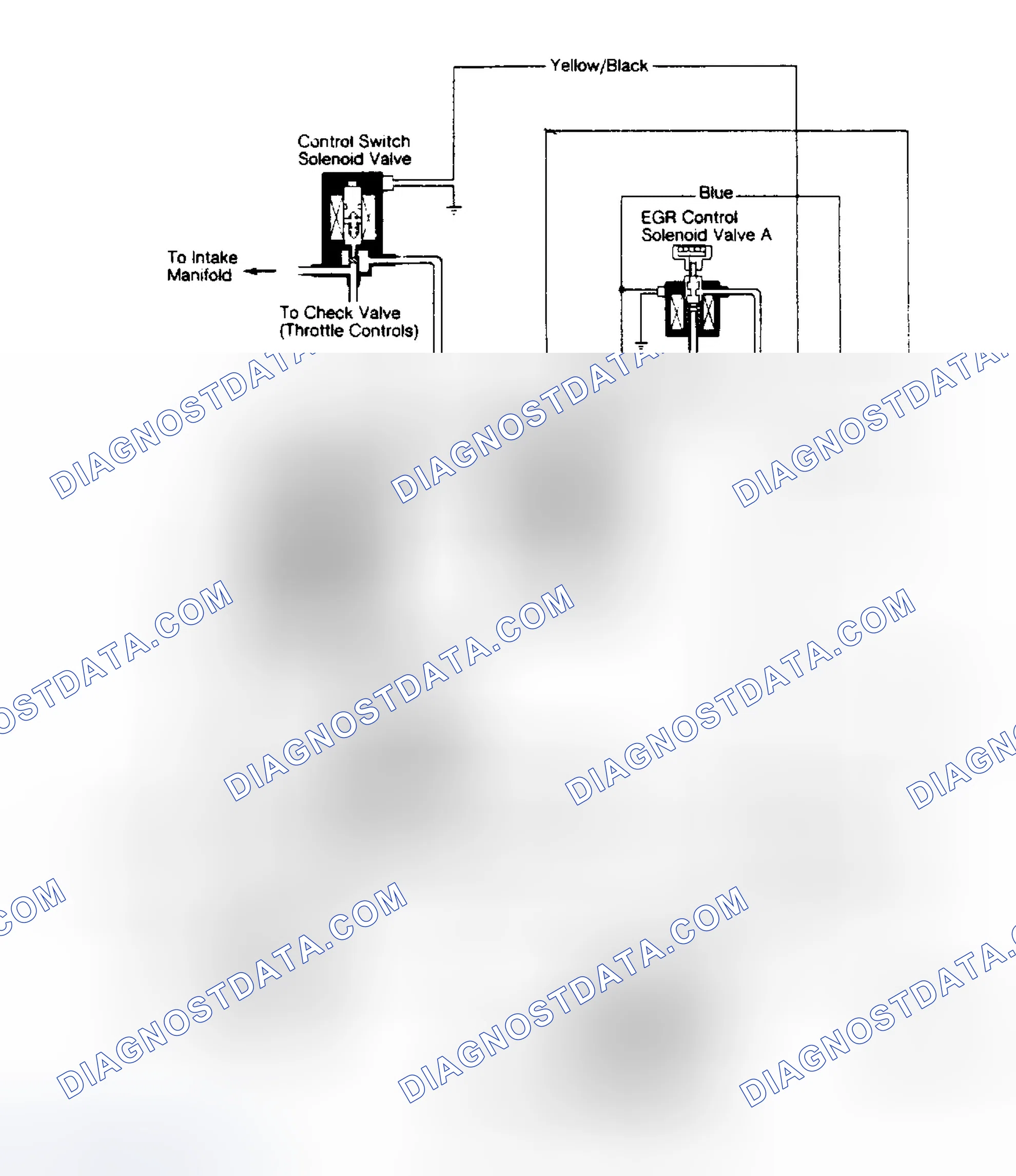 Scheme 3: Exhaust Gas Recirculation System (Accord)
