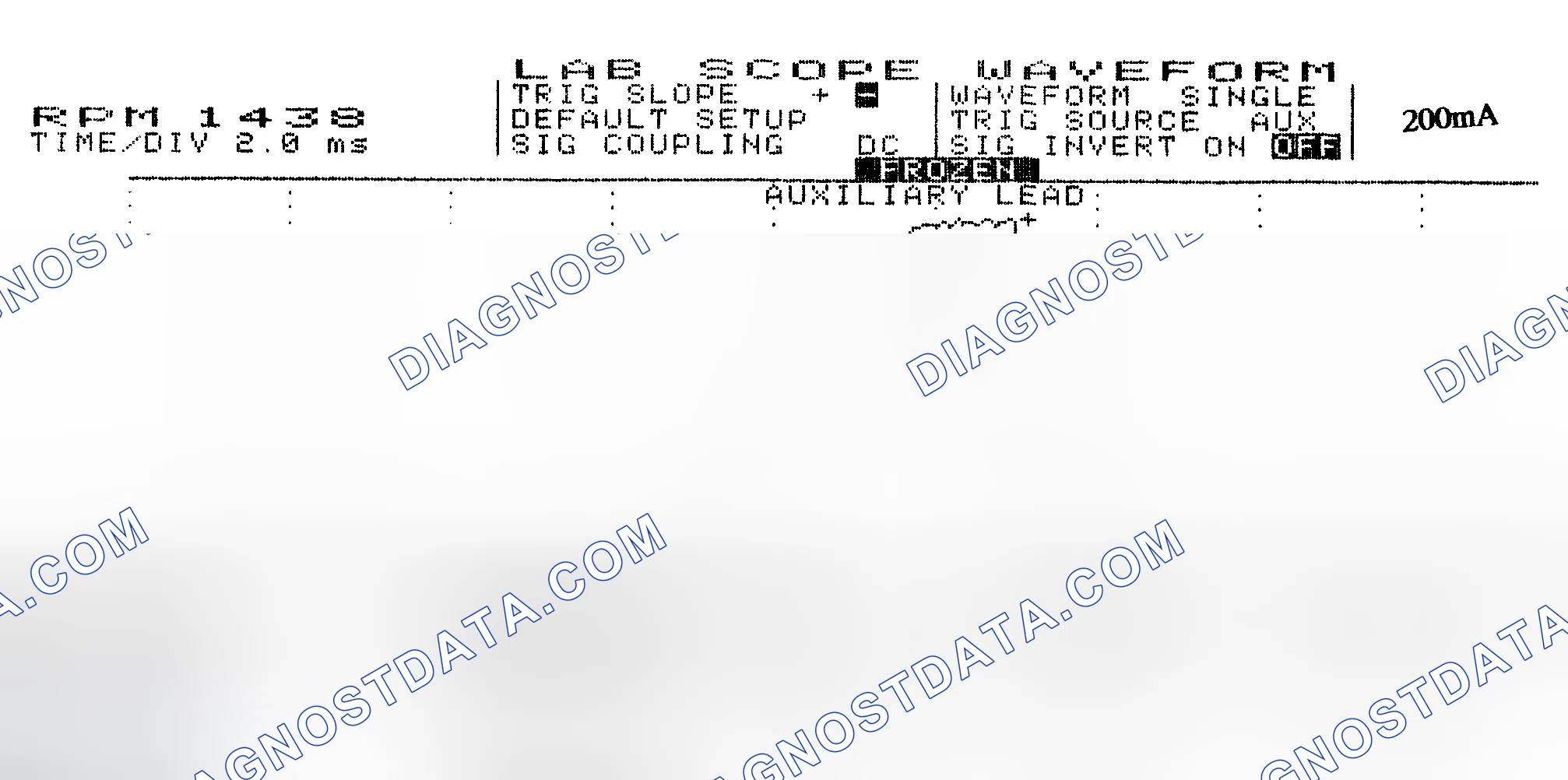 Scheme 15: Single Injector w/Normal Current Flow - Current Pattern