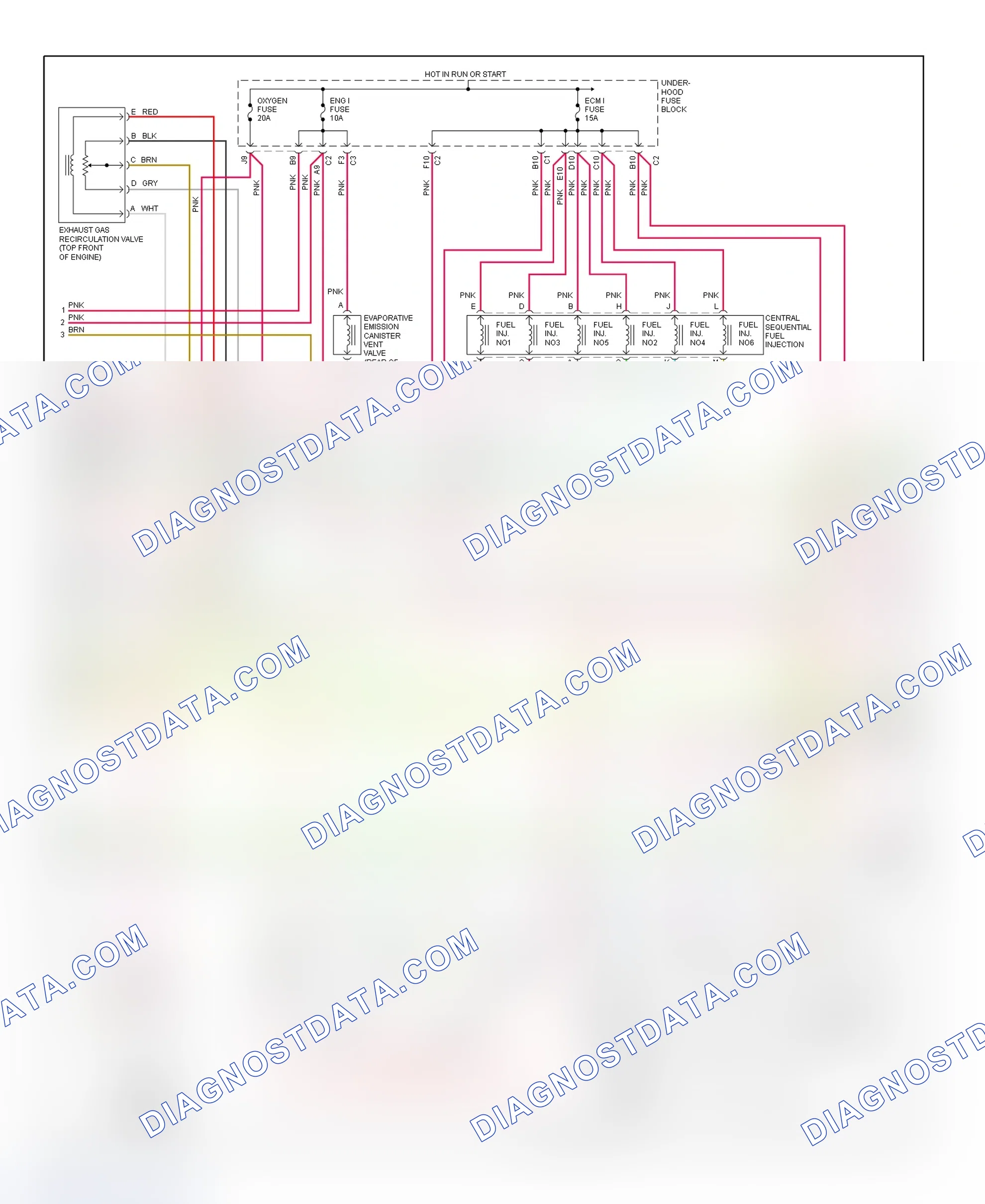 Scheme 16: PCM Wiring Diagram (Blazer, Bravada, Envoy, Jimmy, Sonoma & S10 Pickup - 4.3L - 2 Of 4)