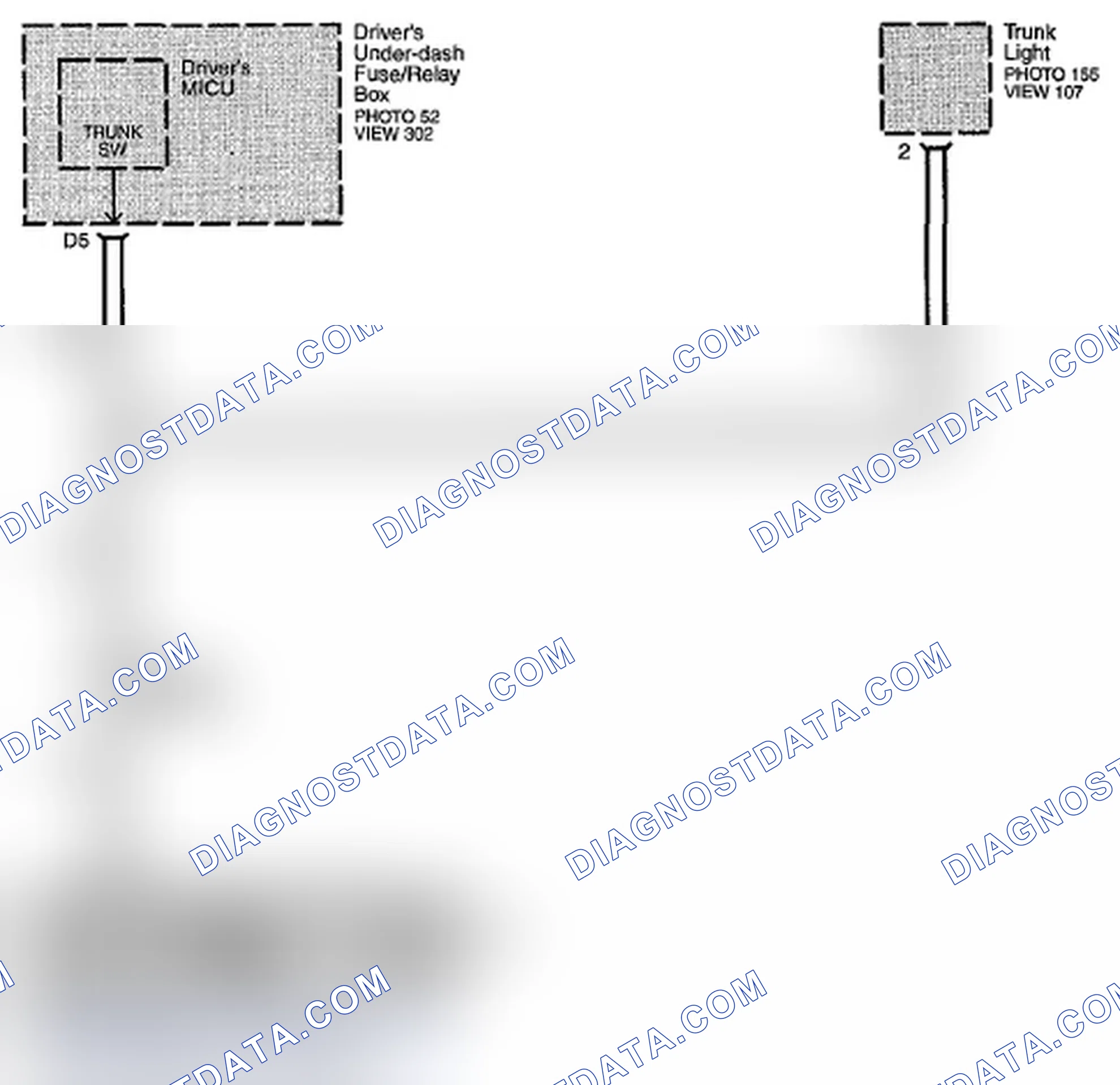 Scheme 141: Trunk Switch Position Circuit Diagram (Page 15-14)